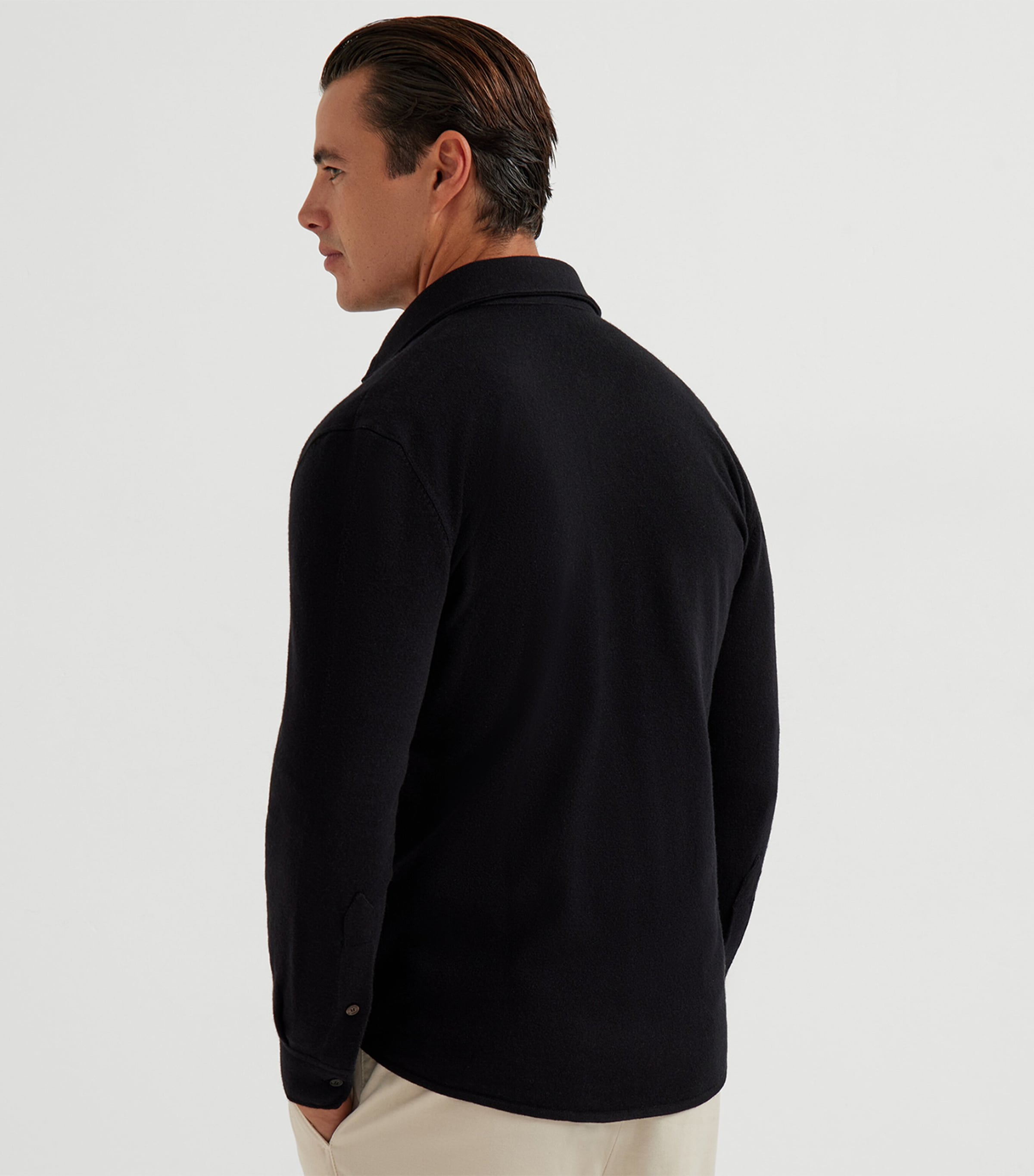 Wool-Cashmere-Silk Shirt C101 Image 3