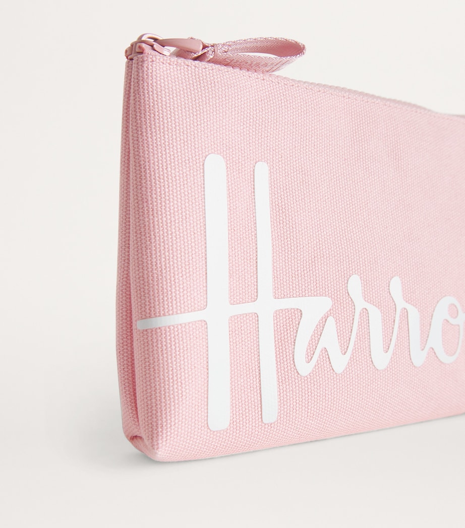 Small Cotton Logo Pouch LIGHT PINK Image 3