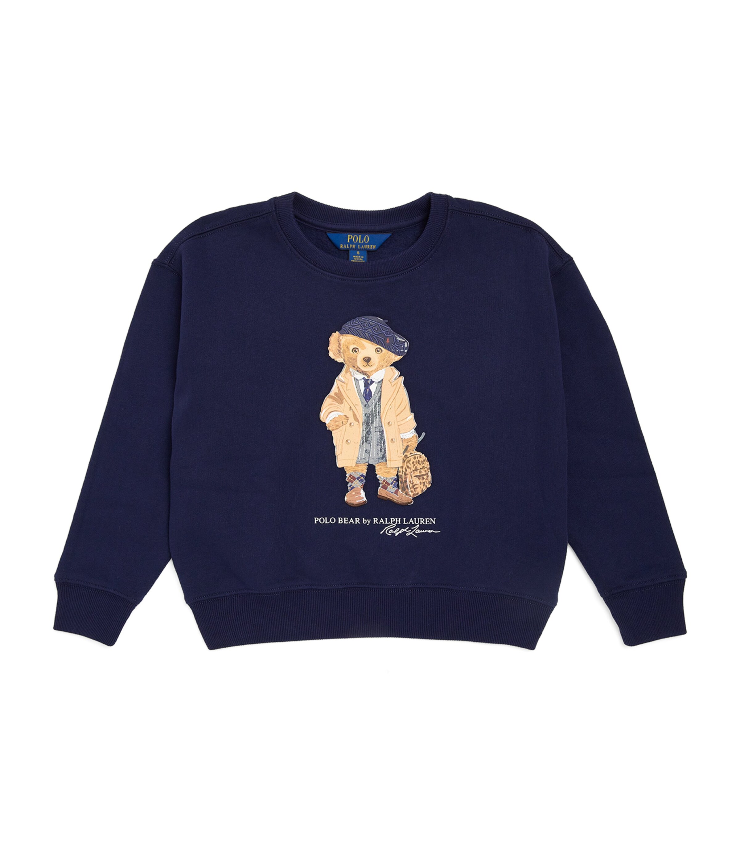 Ralph Lauren Kids Cotton-Blend Polo Bear Sweatshirt (2-7 Years) | Kids New In | Girls Clothing | Sweatshirts & Hoodies | Designers | Polo Ralph Lauren | Ralph Lauren | Hoodies & Sweatshirts