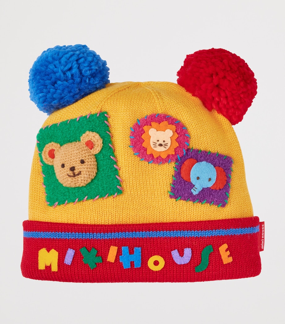 Wool-Blend Patchwork-Detail Hat 87 Image 2