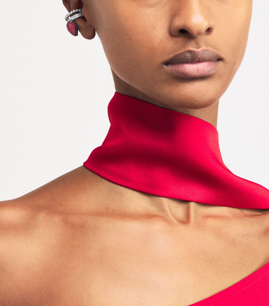 Yeprem White Gold, Diamond and Ruby Whisper Ear Cuff | Harrods US