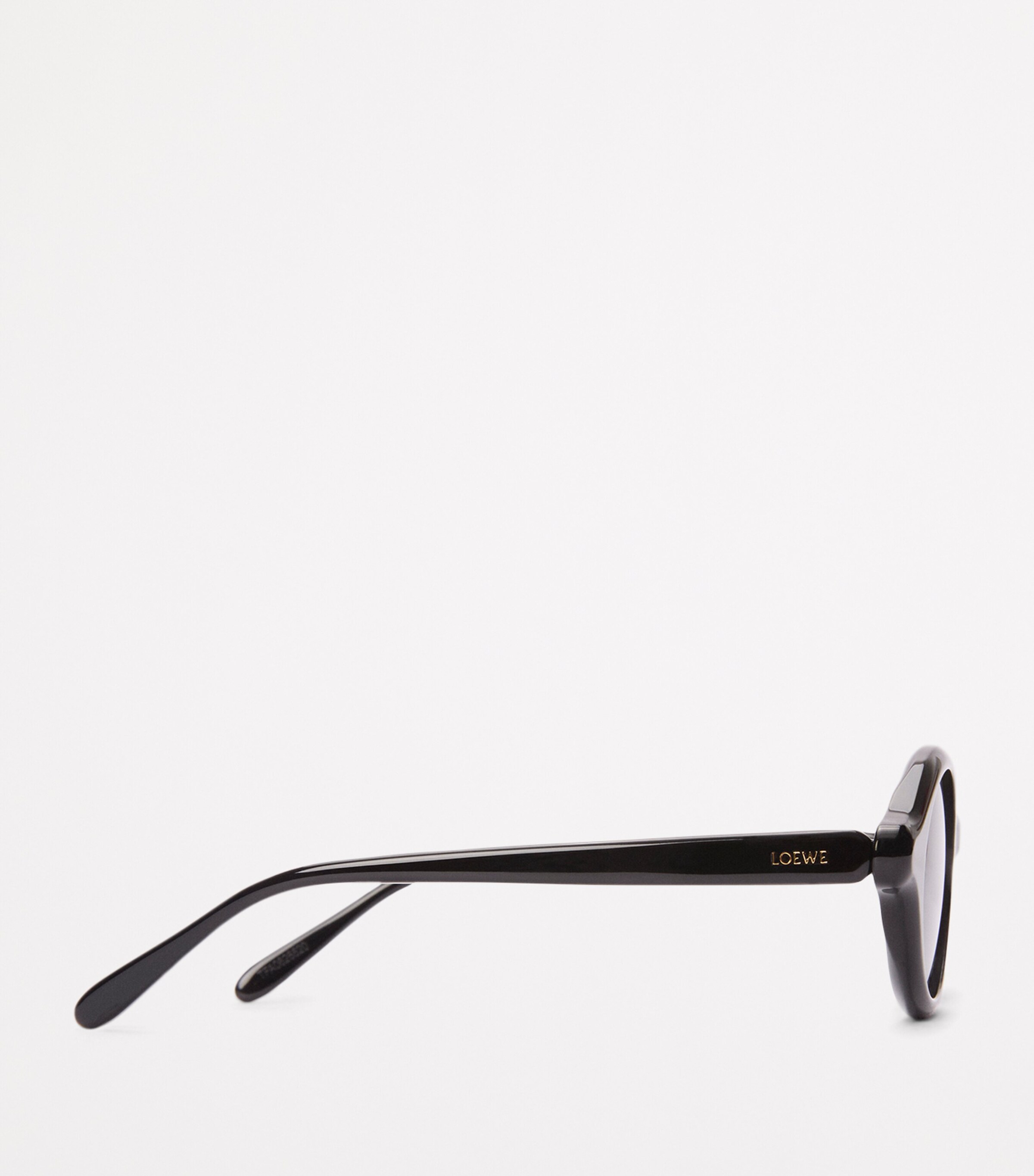 LOEWE Epsilon Slim Sunglasses Black Image 3