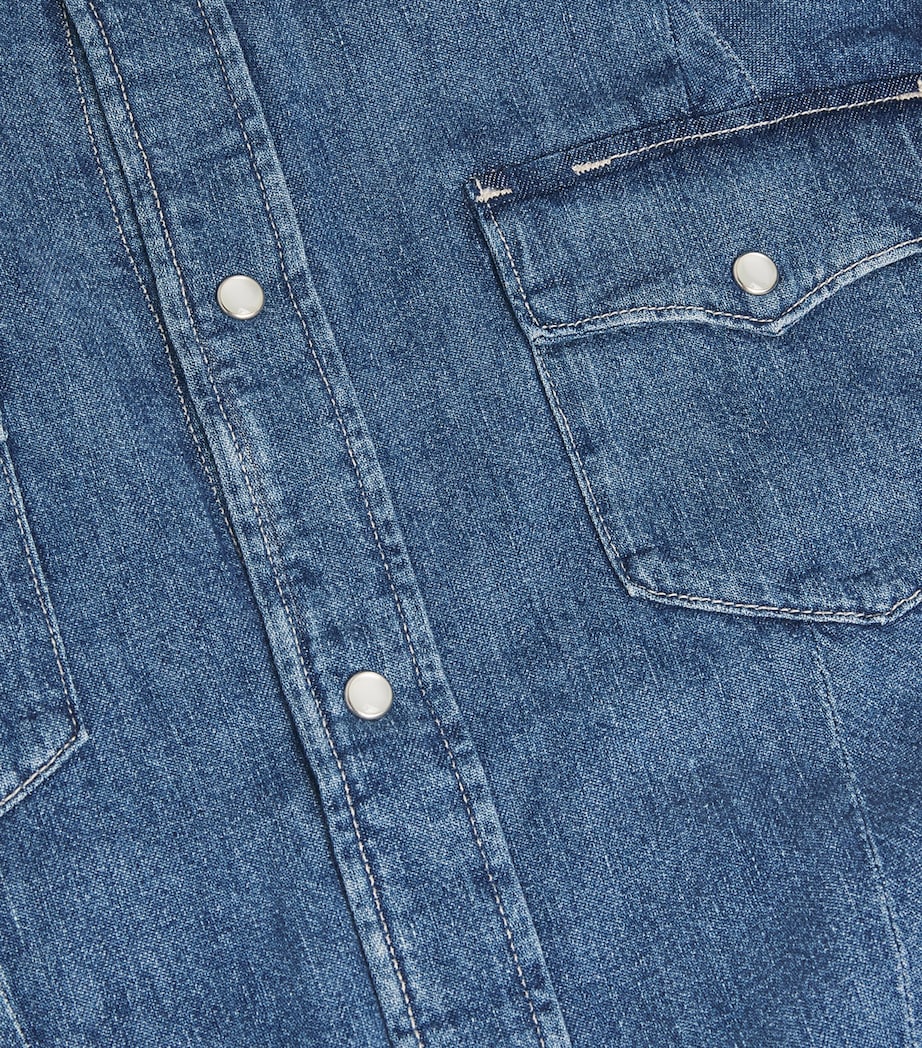 Denim Western Shirt NISKU WASH Image 5