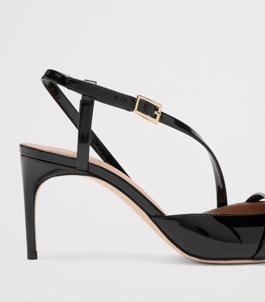 Patent Leather Valeria Slingback Pumps 70 BLACK Image 5