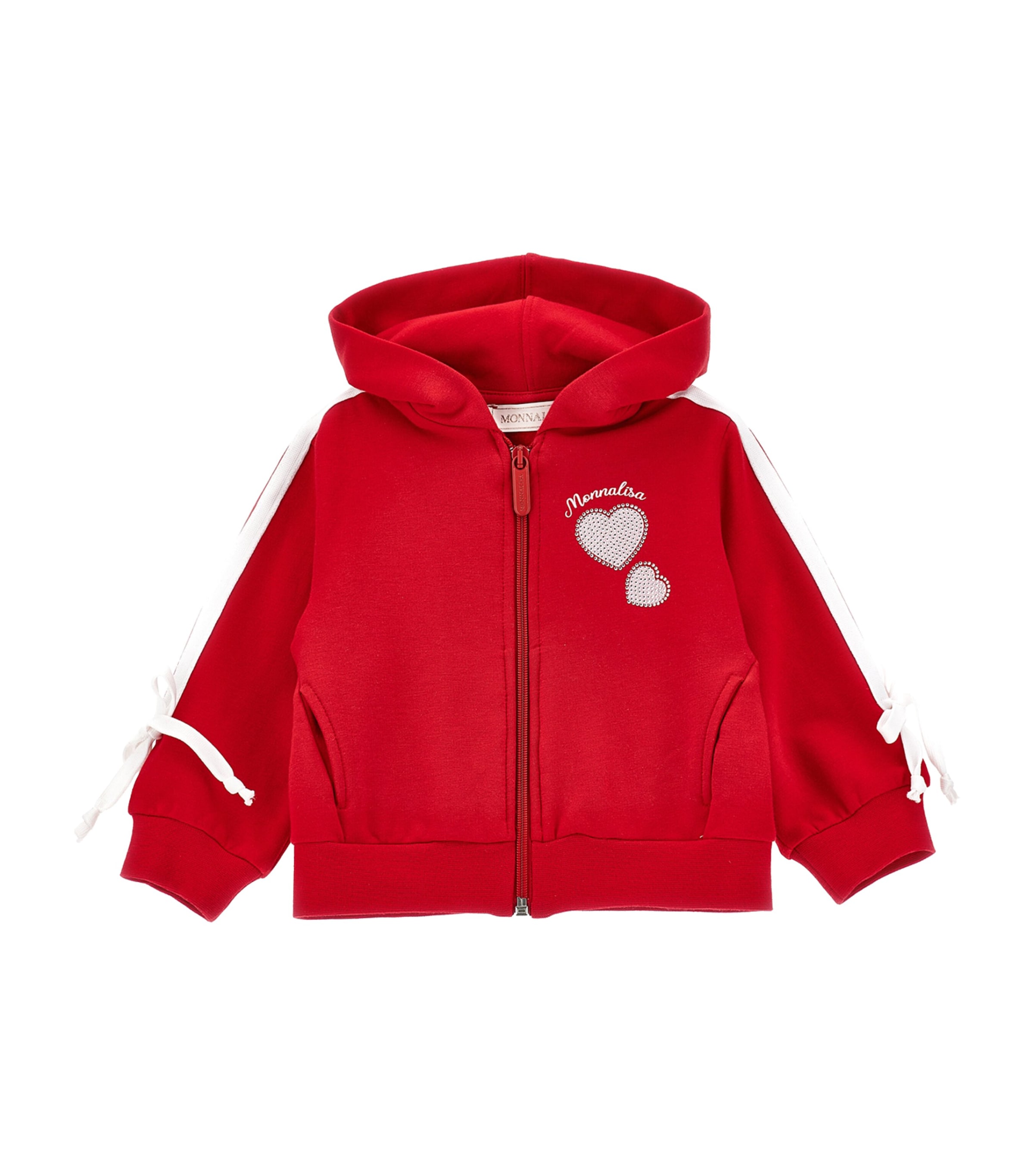 Stretch-Cotton Zipped Hoodie (6-36 Months) RUBINO Image 1