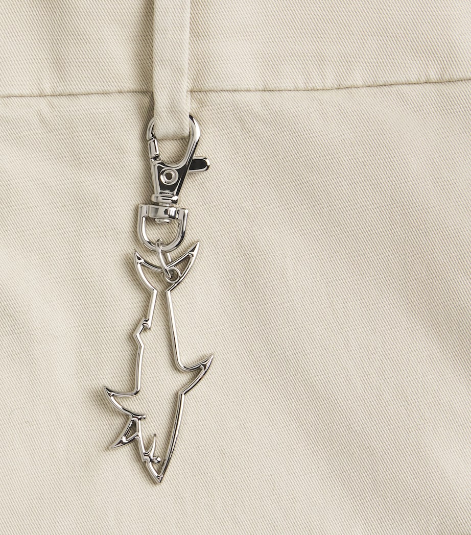 Cotton-Blend Chinos 029 BEIGE Image 5