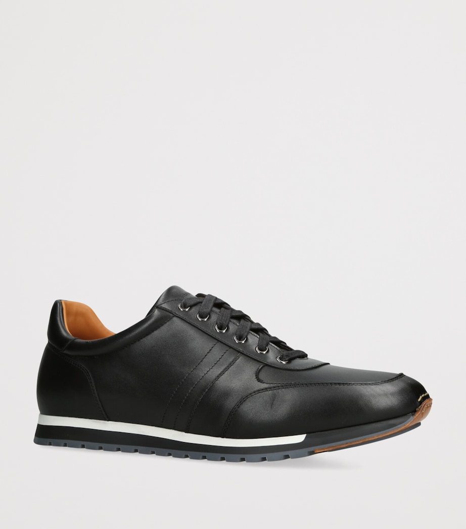 Leather Zubiri Sneakers BLACK Image 3