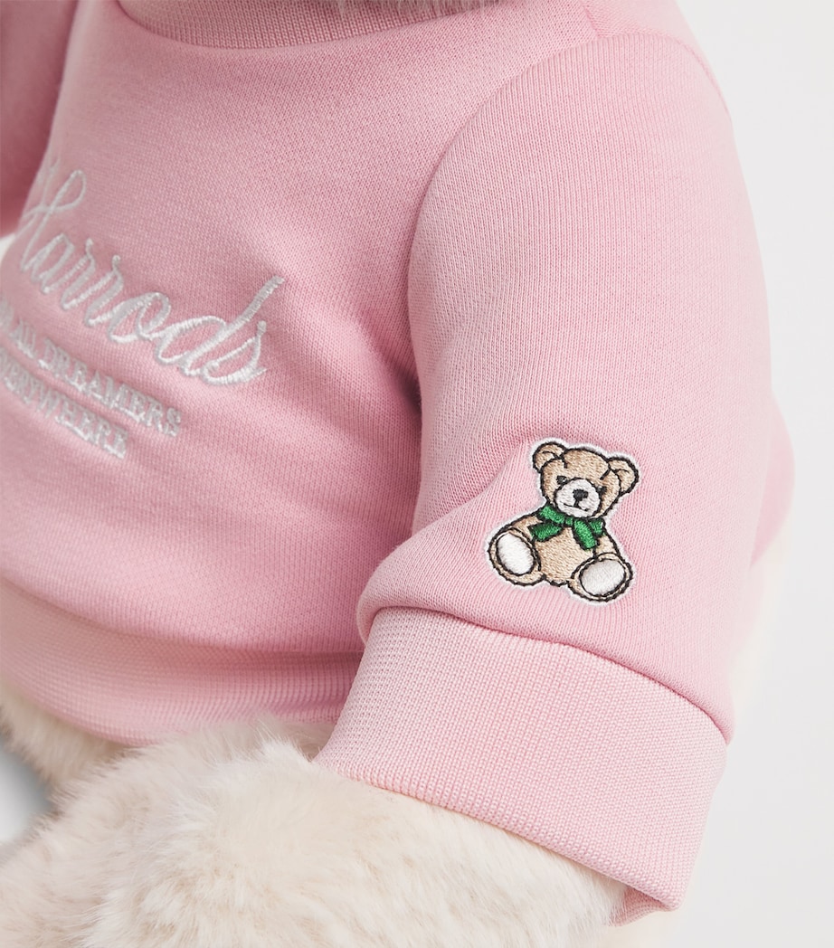 Harrods Jersey Bear (30cm) BEIGE Image 3