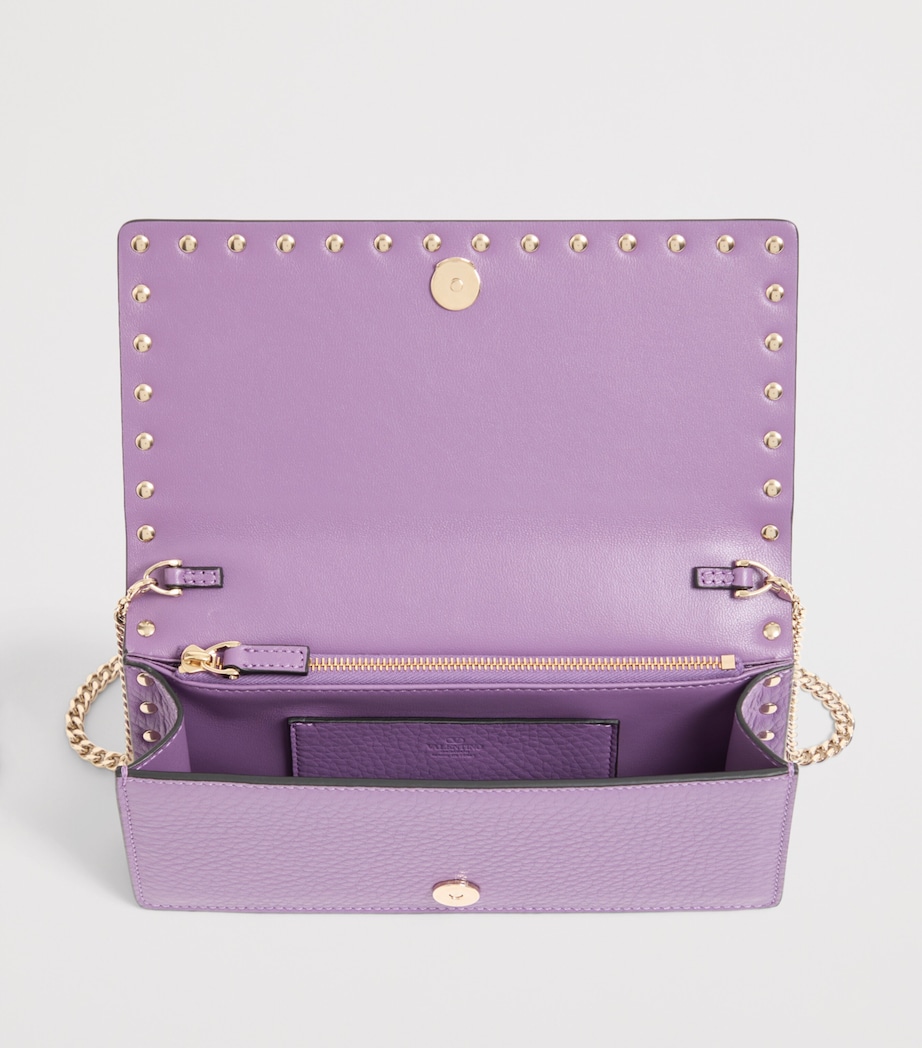 Valentino Garavani Leather Rockstud Wallet Image 5