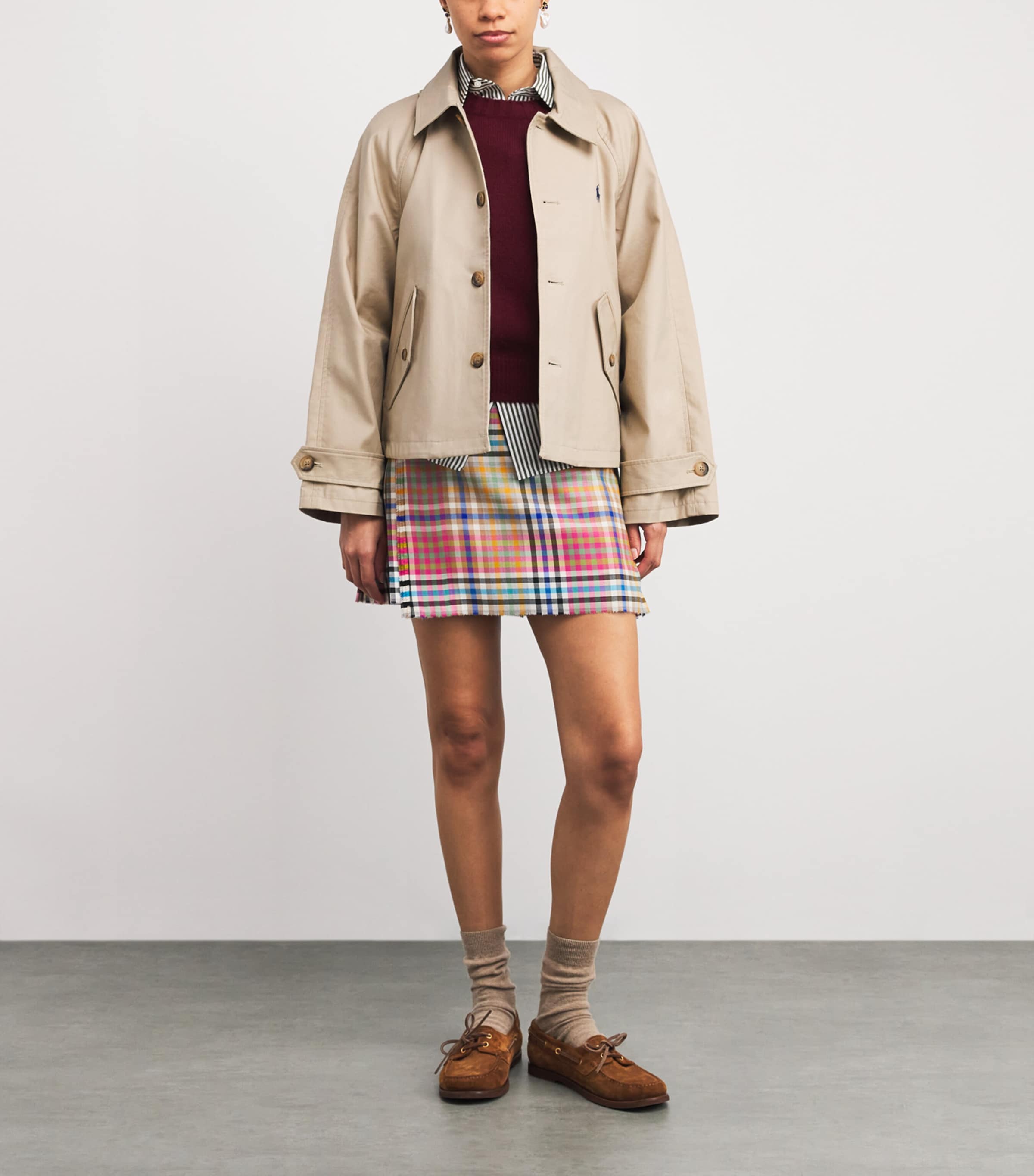 Twill Polo Pony Jacket BEIGE Image 2