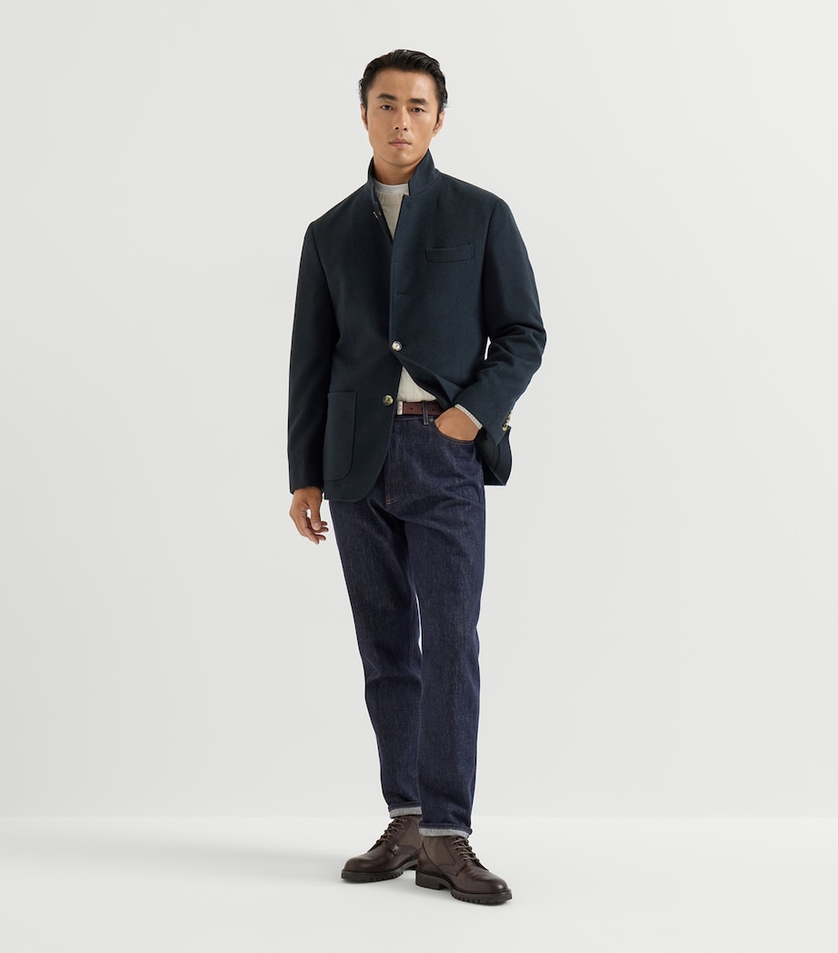 Brunello Cucinelli Mens Cashmere Blazer Image 5