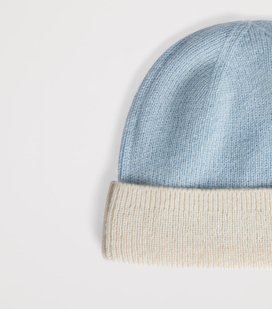 Bonpoint Cashmere Beanie Rayures Ciel Image 2