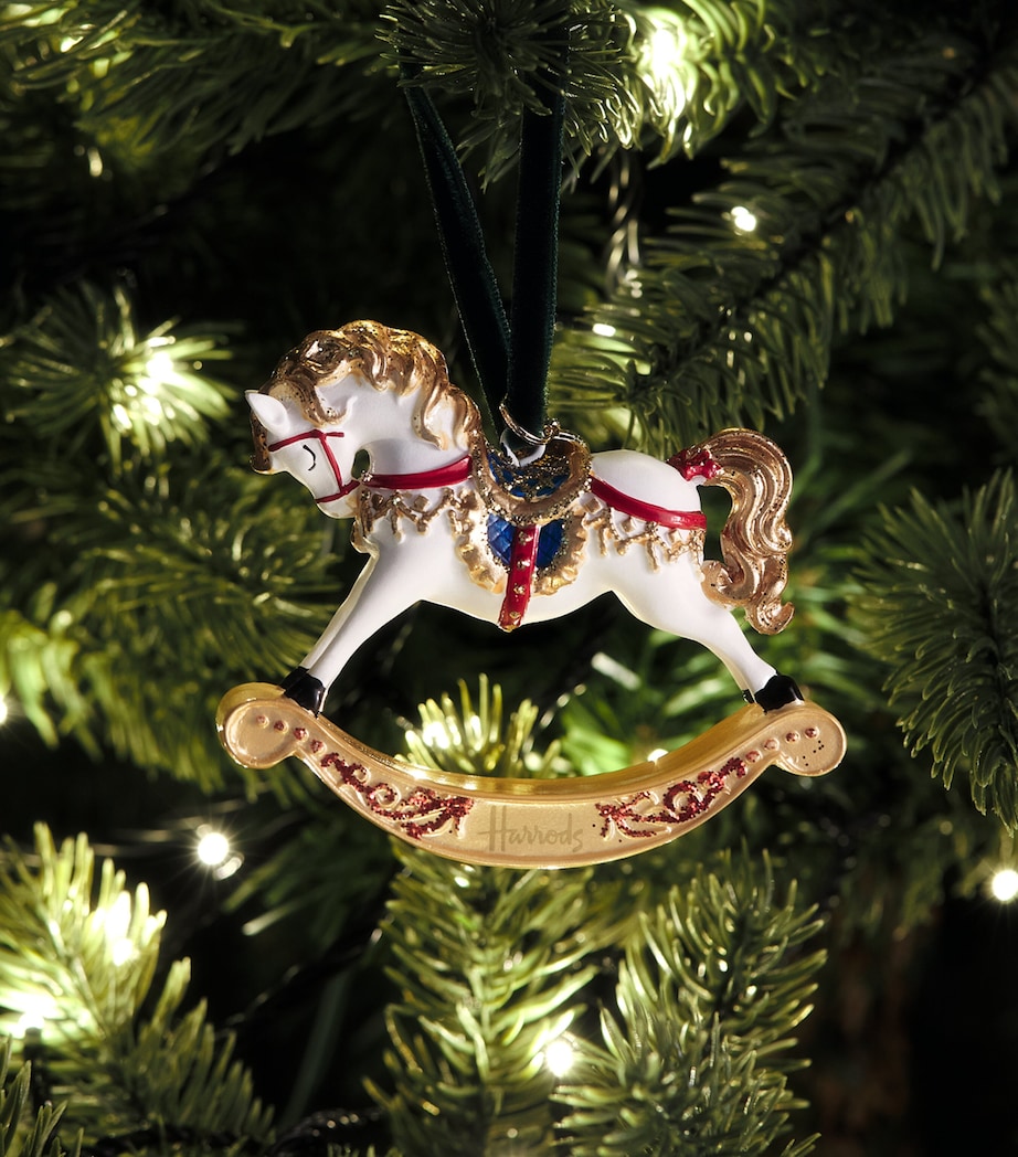 Harrods Rocking Horse Tree Decoration Image 3