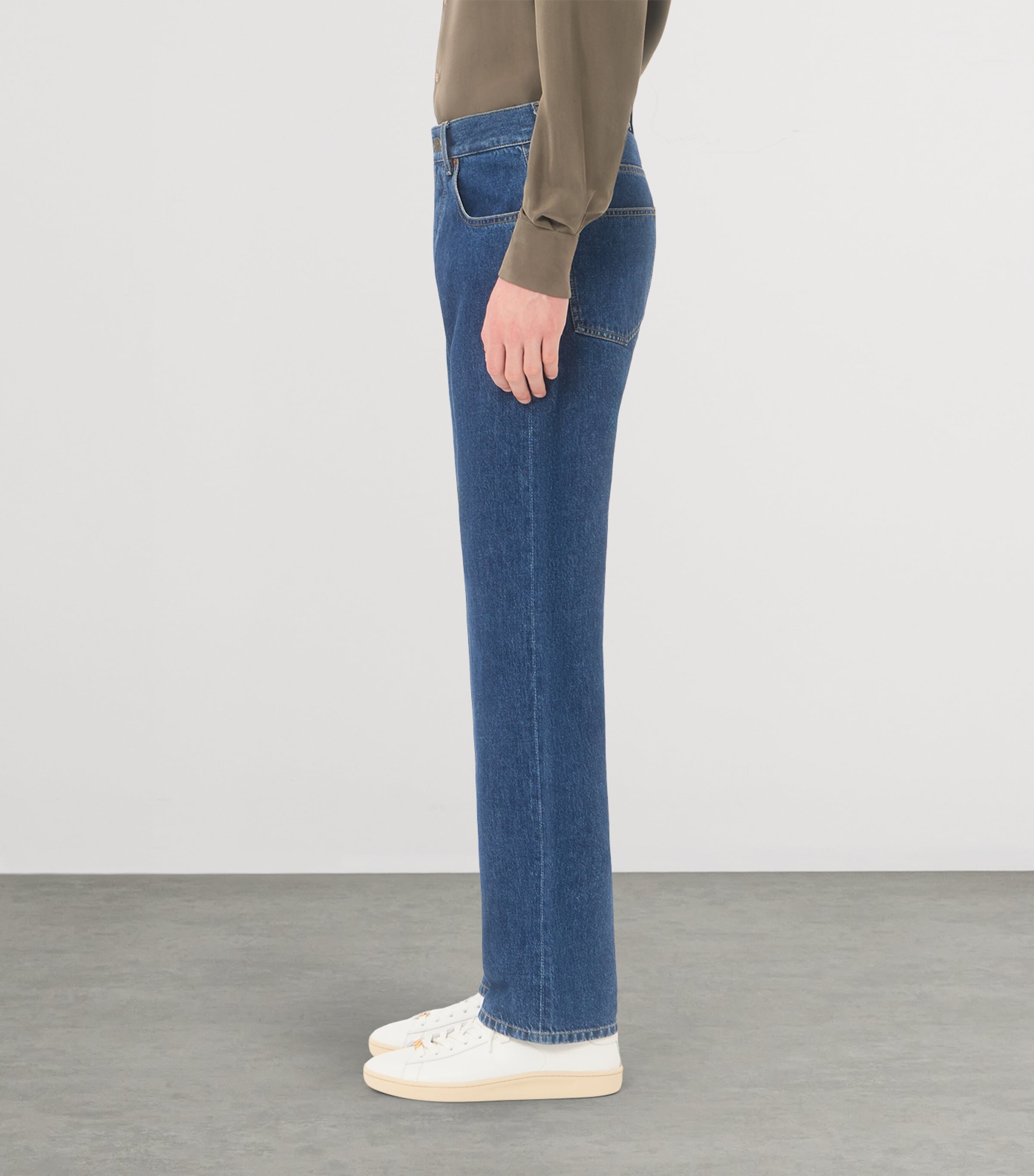 Valentino Mens VGold Straight Jeans Image 4