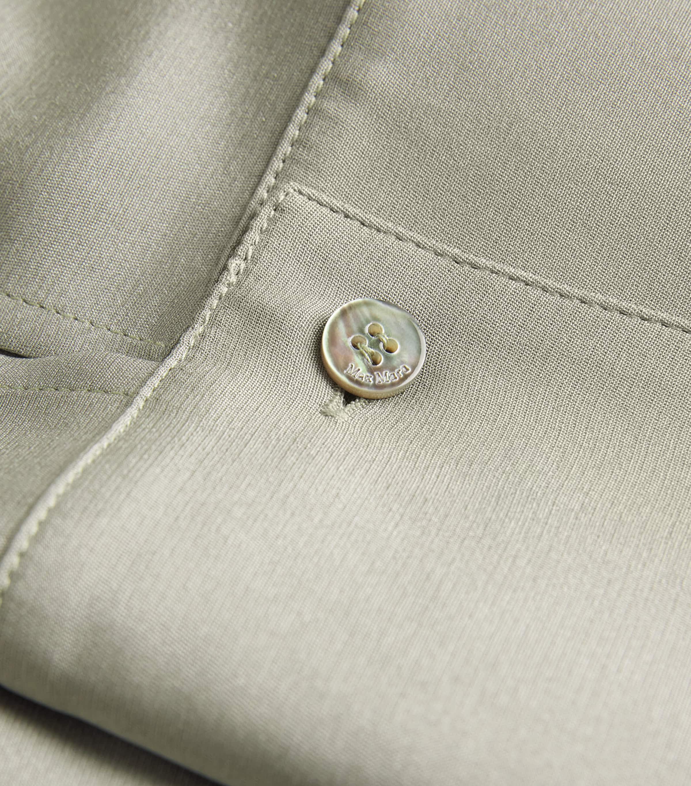 Stretch-Silk Shirt SAGE GREEN Image 5