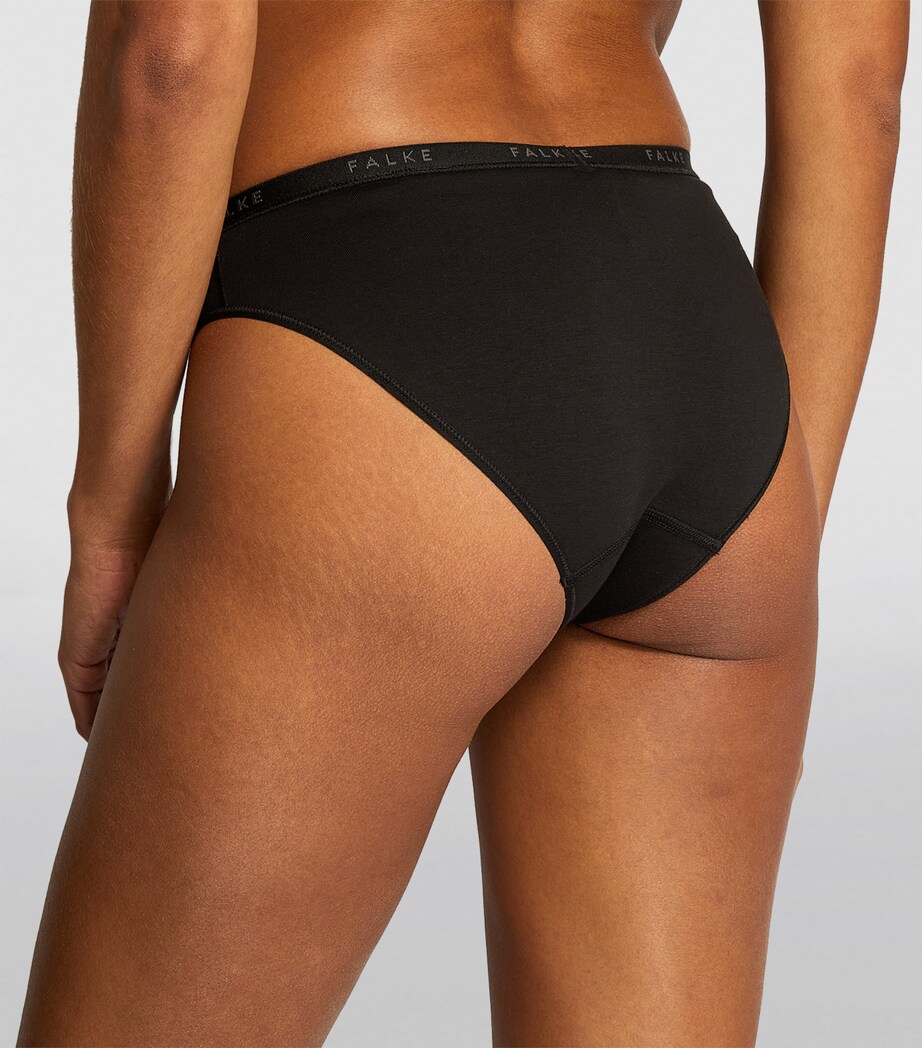 Falke Womens Daily Comfort Briefs Black Image 4