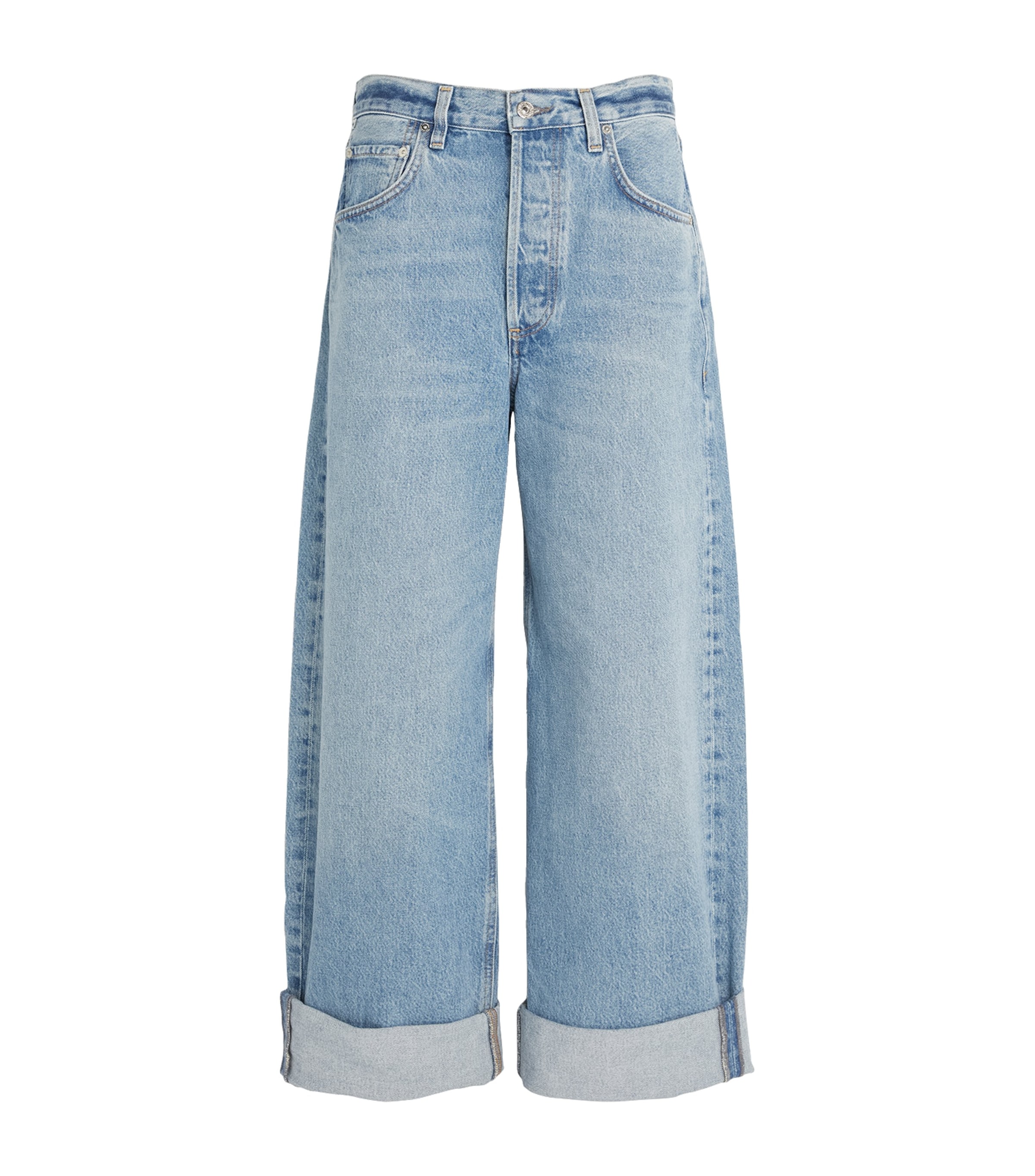 Citizens Of Humanity Ayla Wide-leg Jeans In Blue