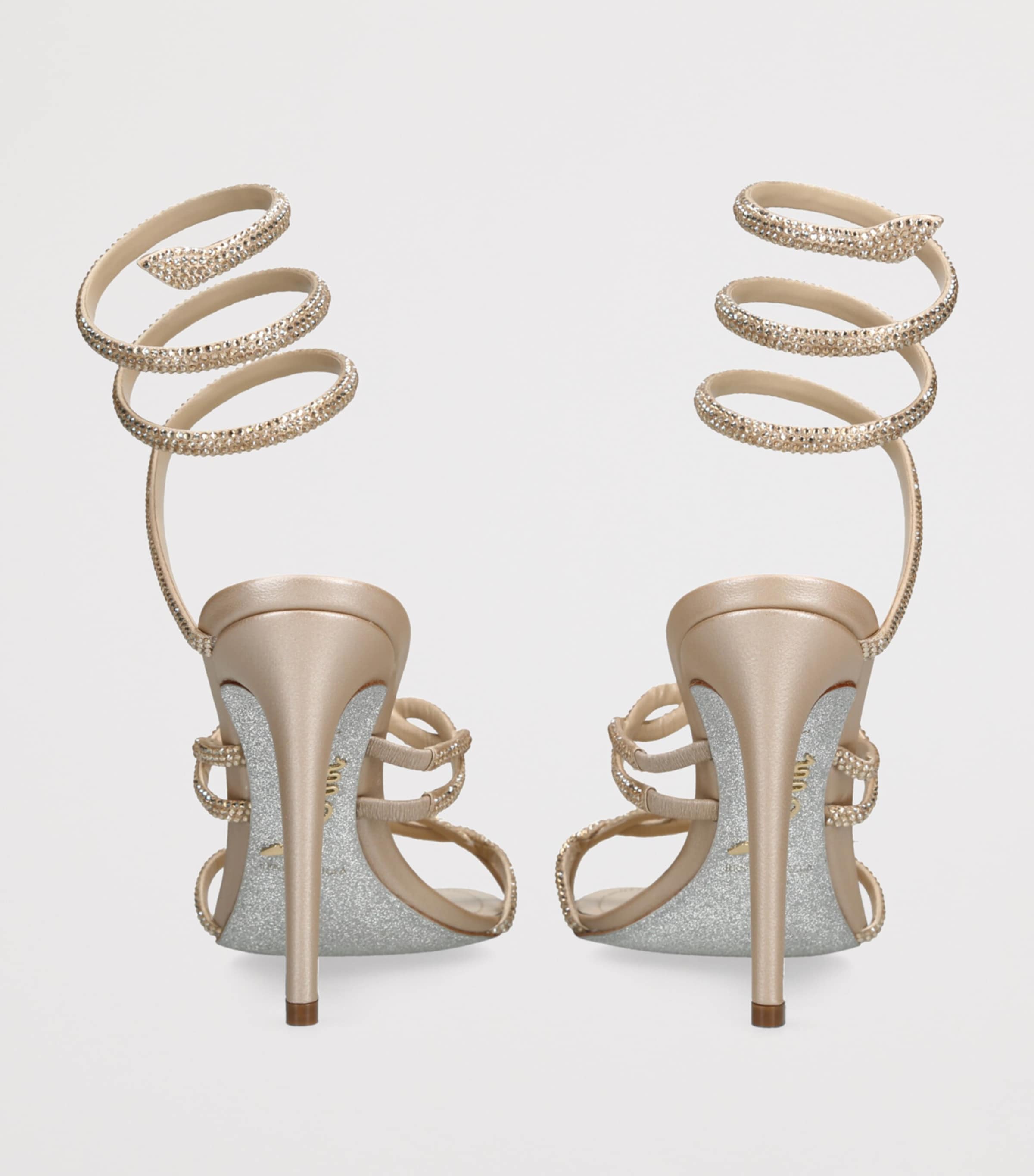 Embellished Cleo Sandals 105 BEIGE Image 2