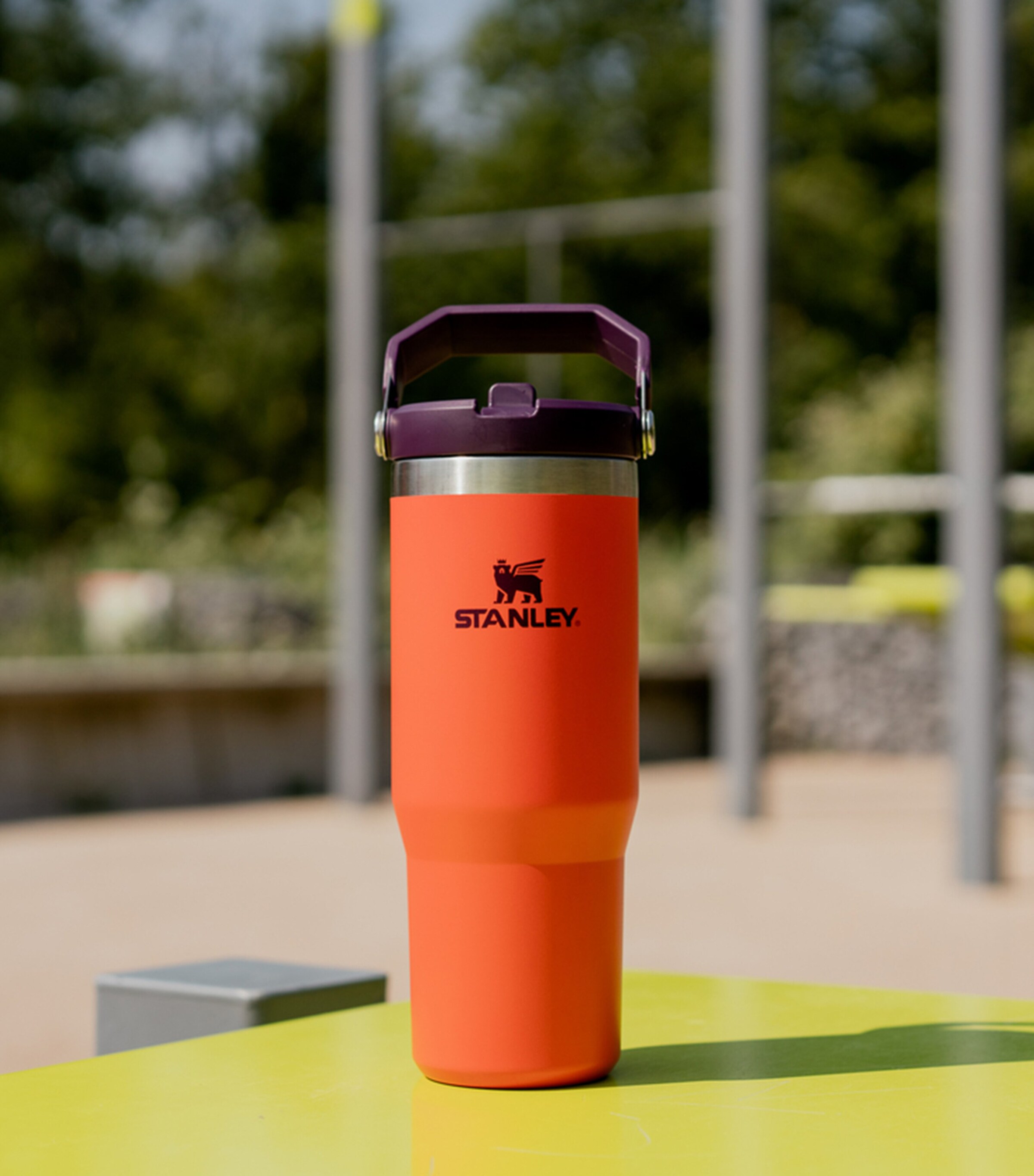 Iceflow Flip Straw Tumbler (0.89L) TIGERLILY PLUM Image 2