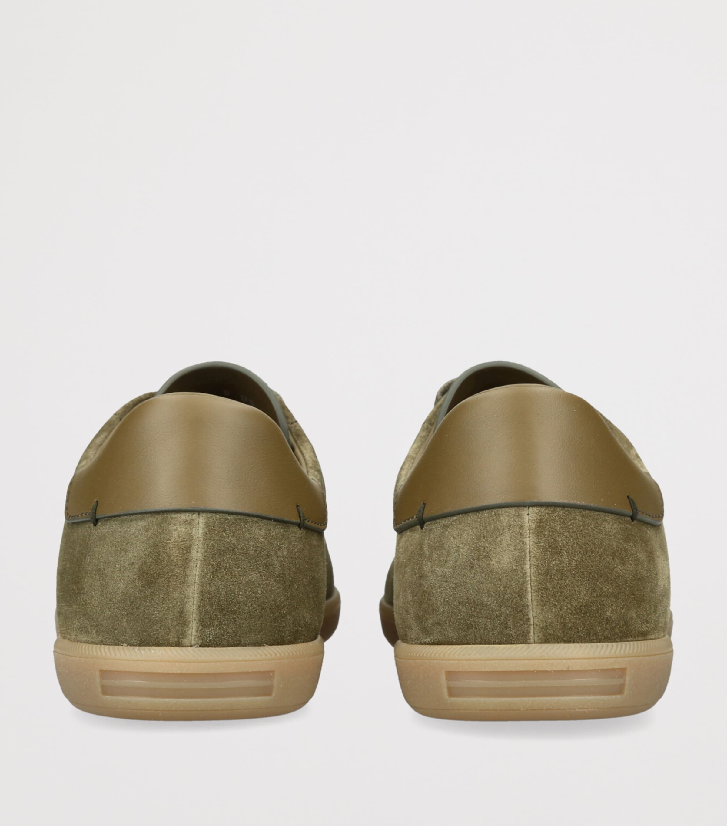 Zegna Suede 232 Sneakers Mid Green Image 2