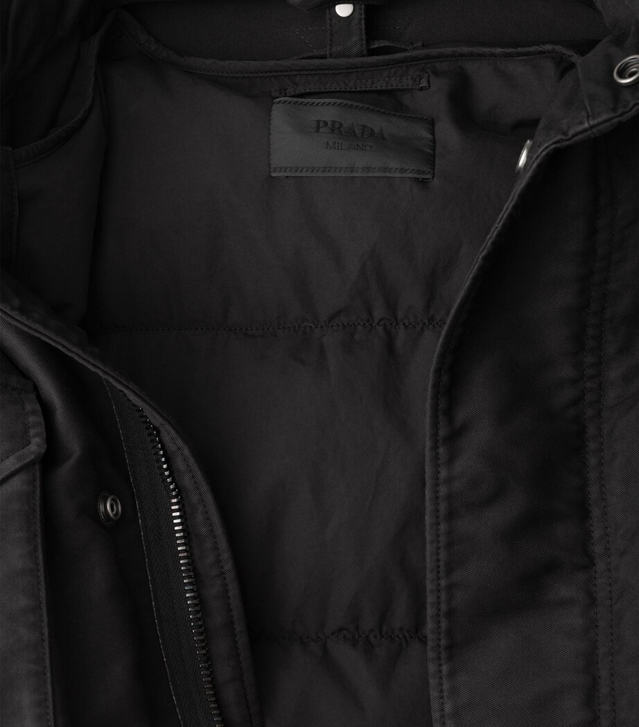 Midweight Cotton-Down Field Jacket F0002 Image 7