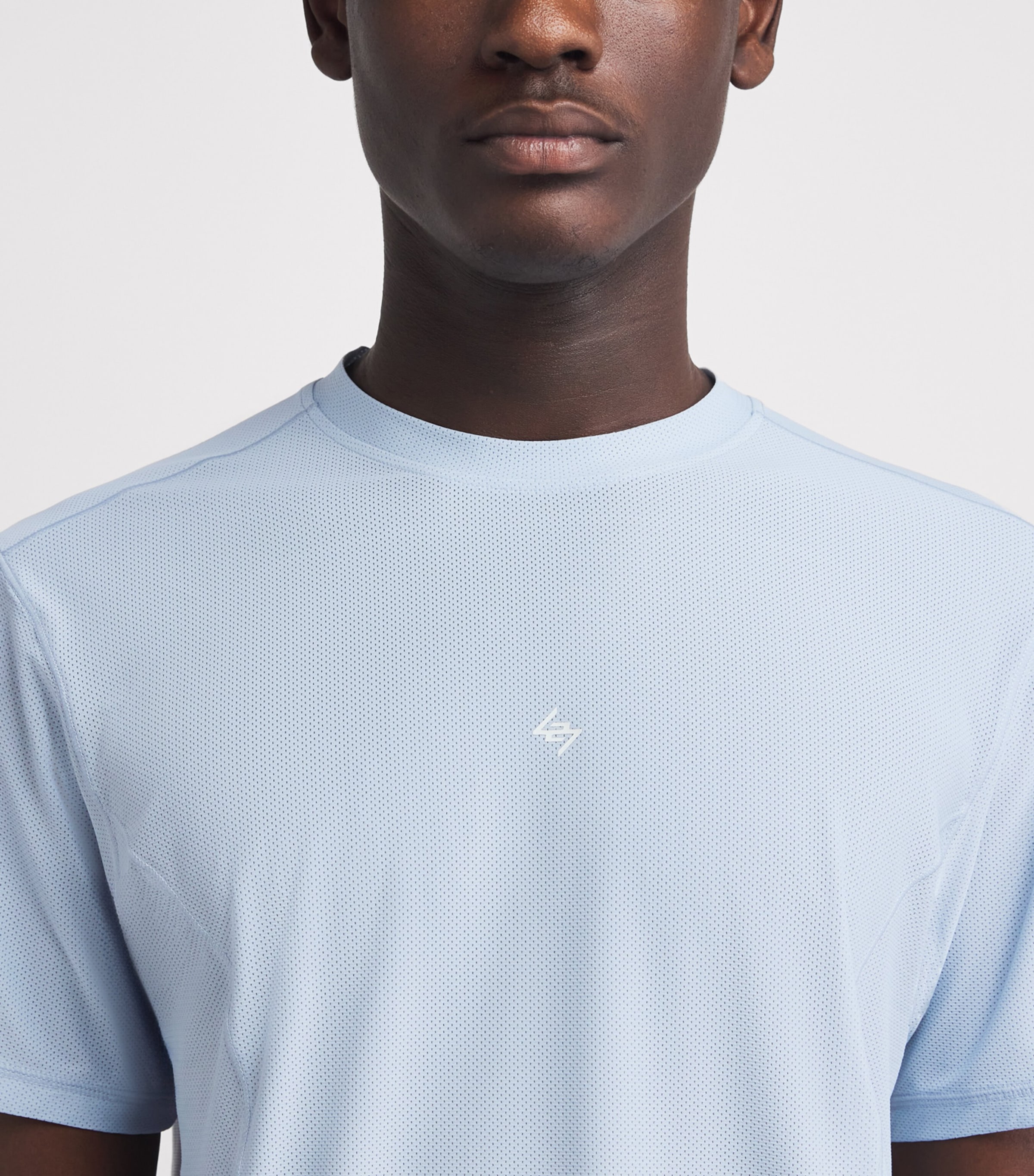 Represent 247 Mens 247 Hybrid T-Shirt Glacier Fade Out Image 3