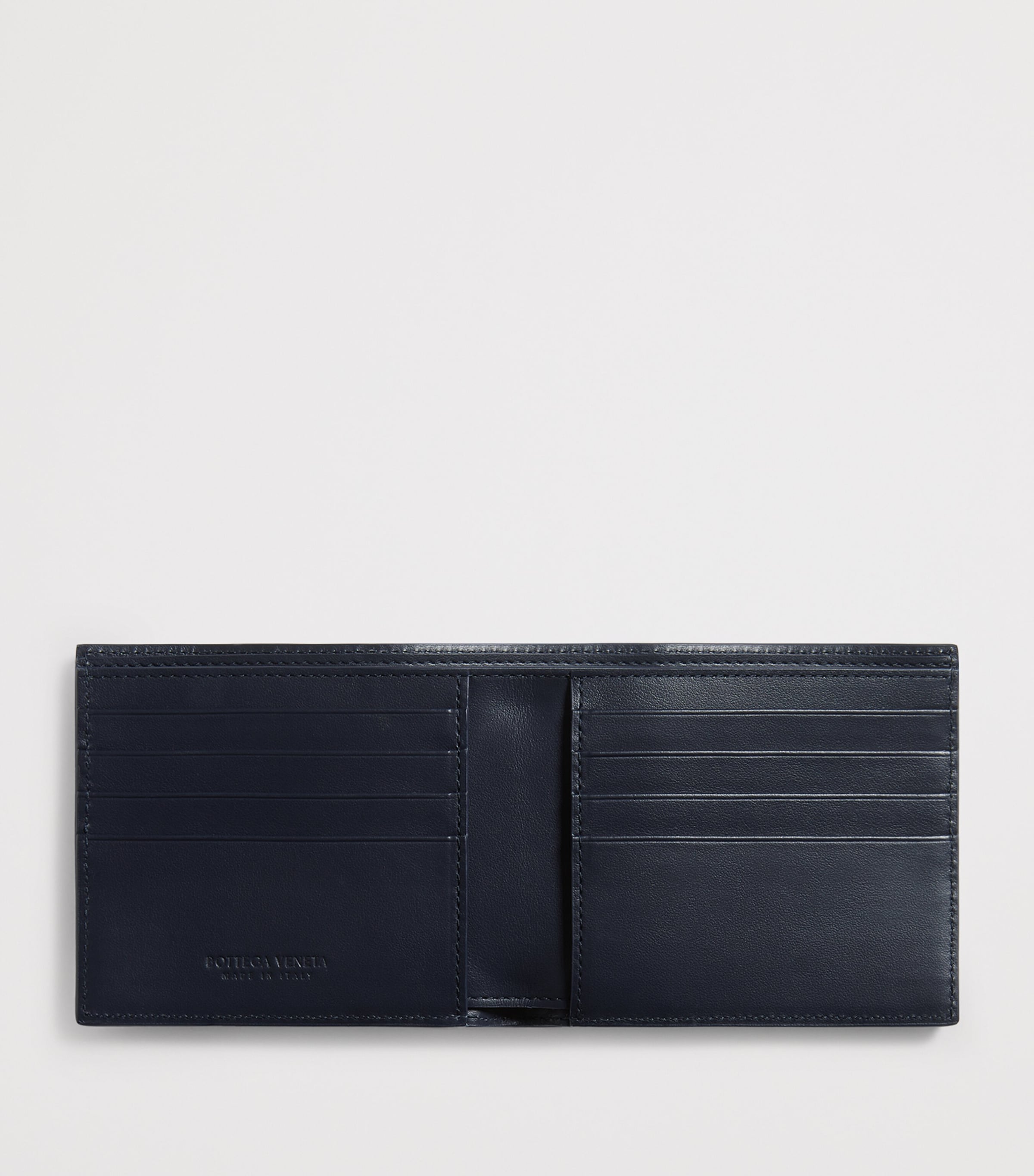 Bottega Veneta Leather Intrecciato Bifold Wallet Image 2
