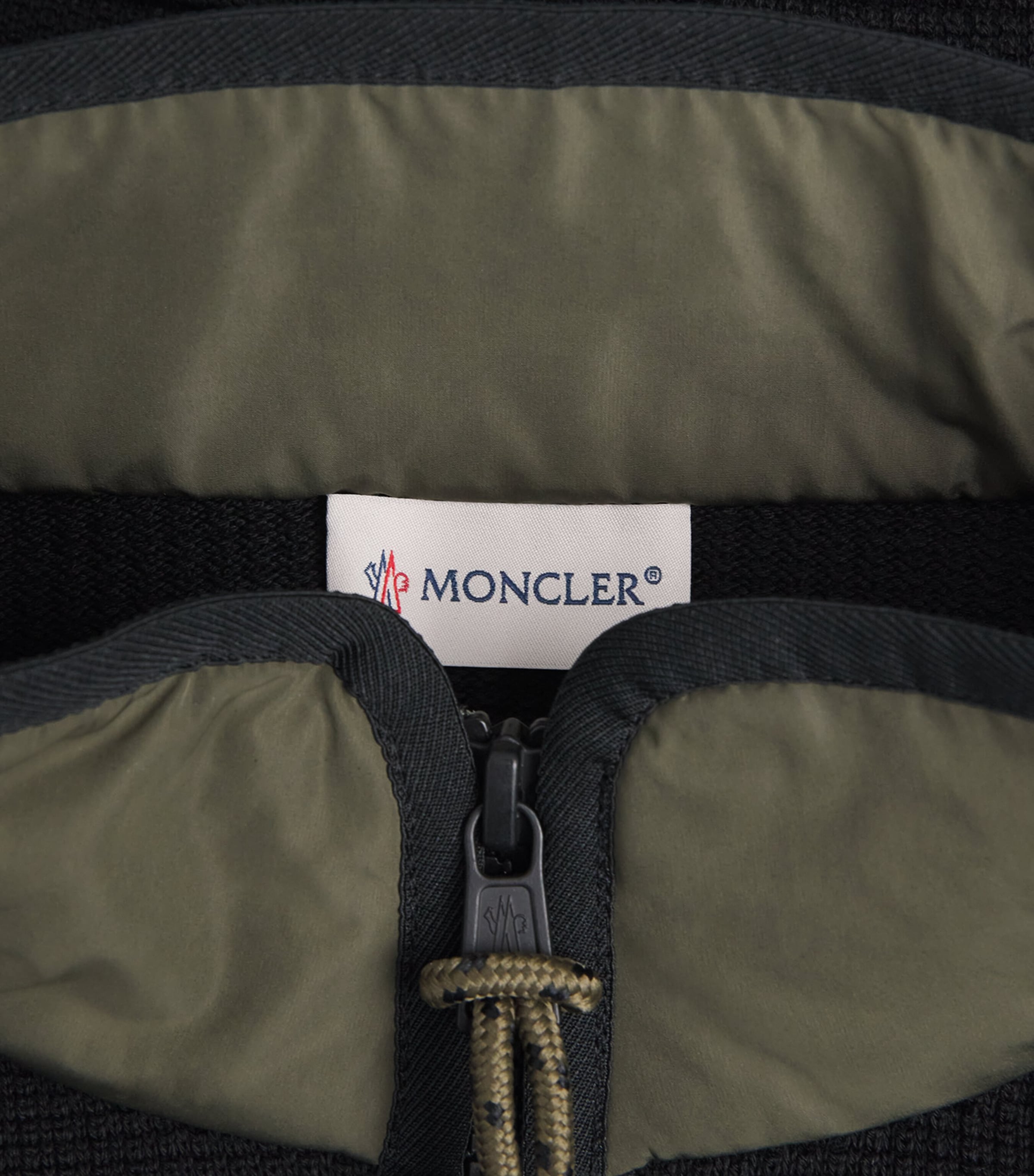 Moncler Mens Cotton Zip-Up Cardigan Image 6