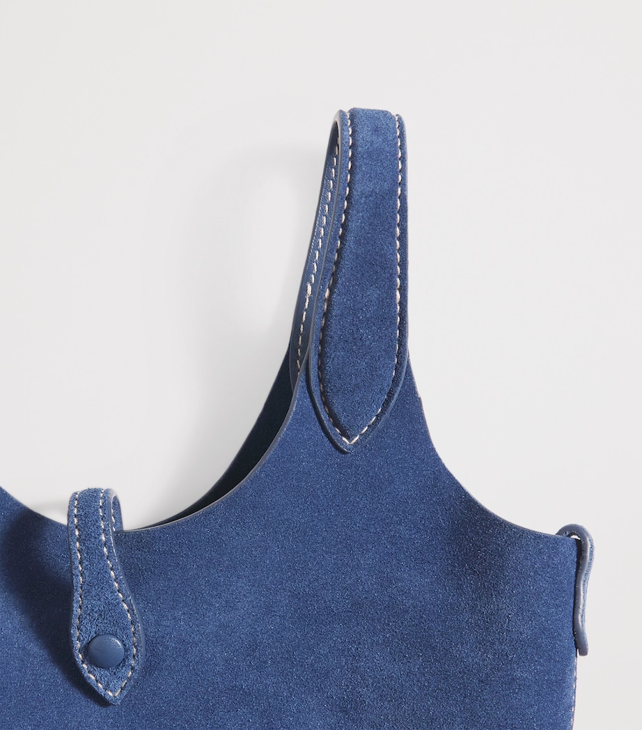 Small Suede Polo Play Cross-Body Bag DARK JEAN Image 4