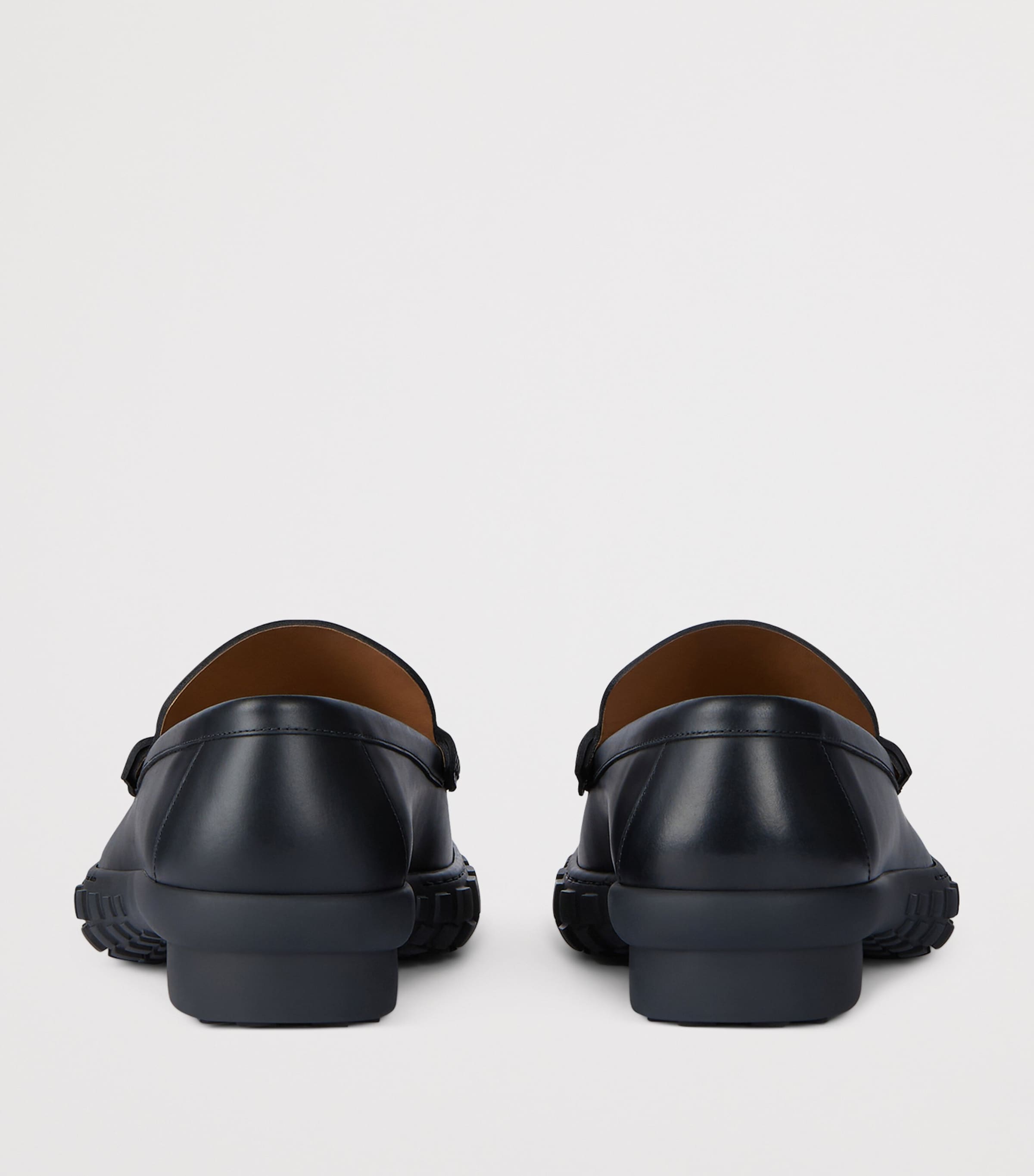 Leather Echo Loafers BLACK Image 6