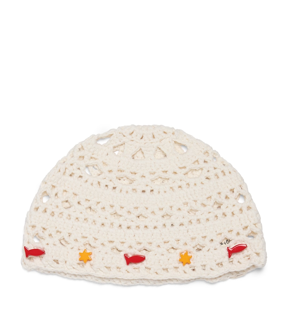 Lack Of Color Cotton Crochet Sunwave Beanie Sunwave Image 1