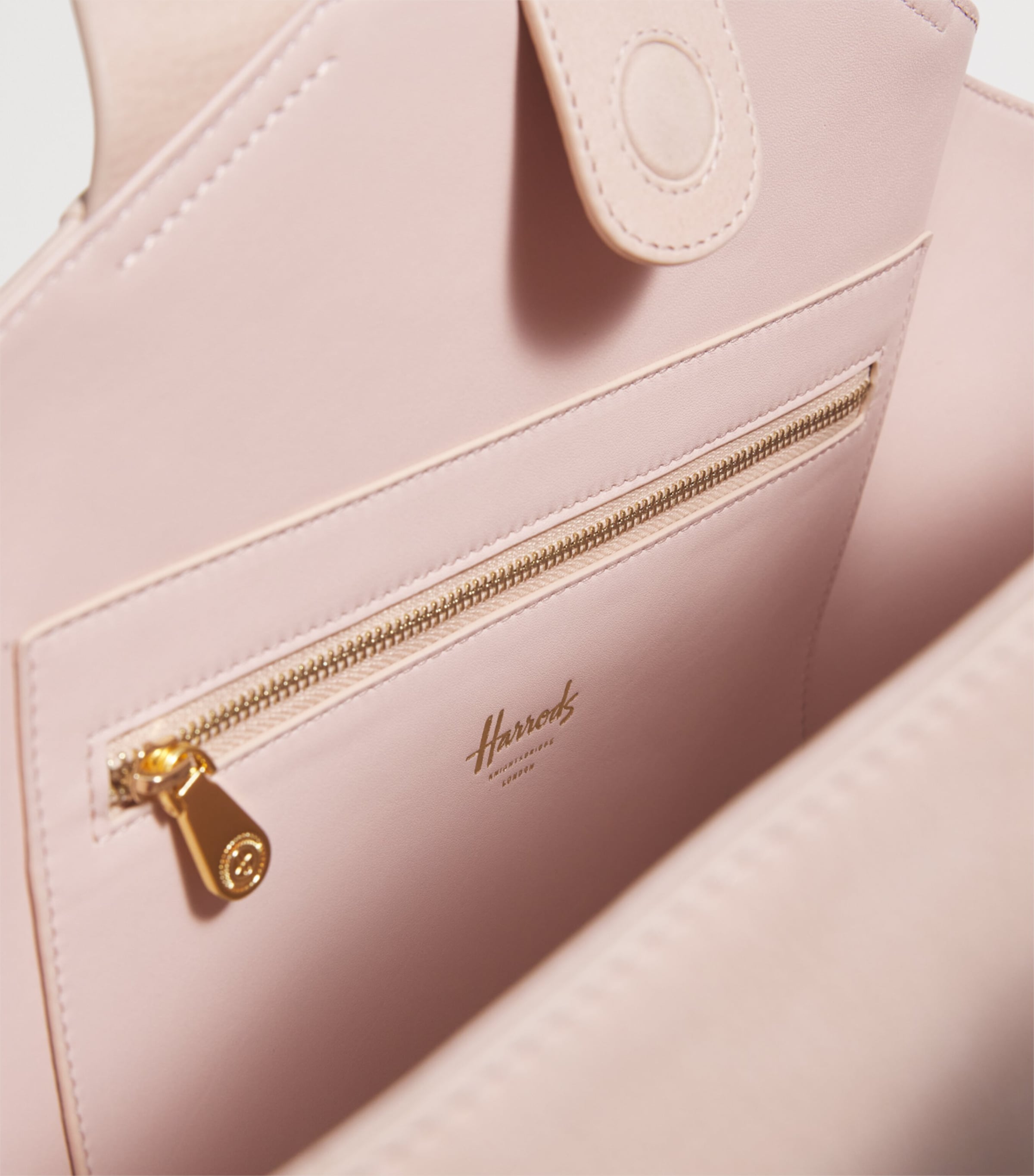 Medium Suede Tote Bag PINK Image 4