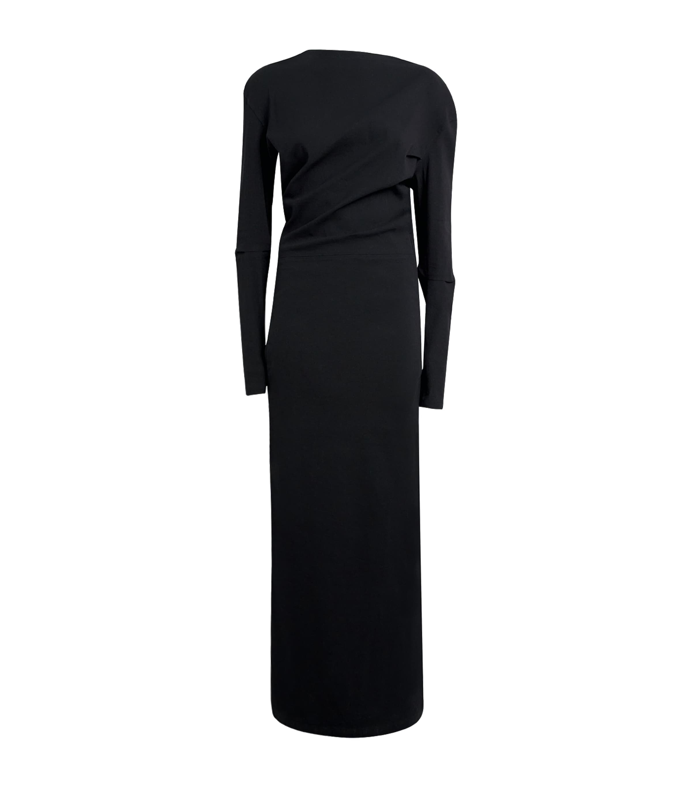 Like Torso Like Shirt Maxi Dress BLACK Image 1
