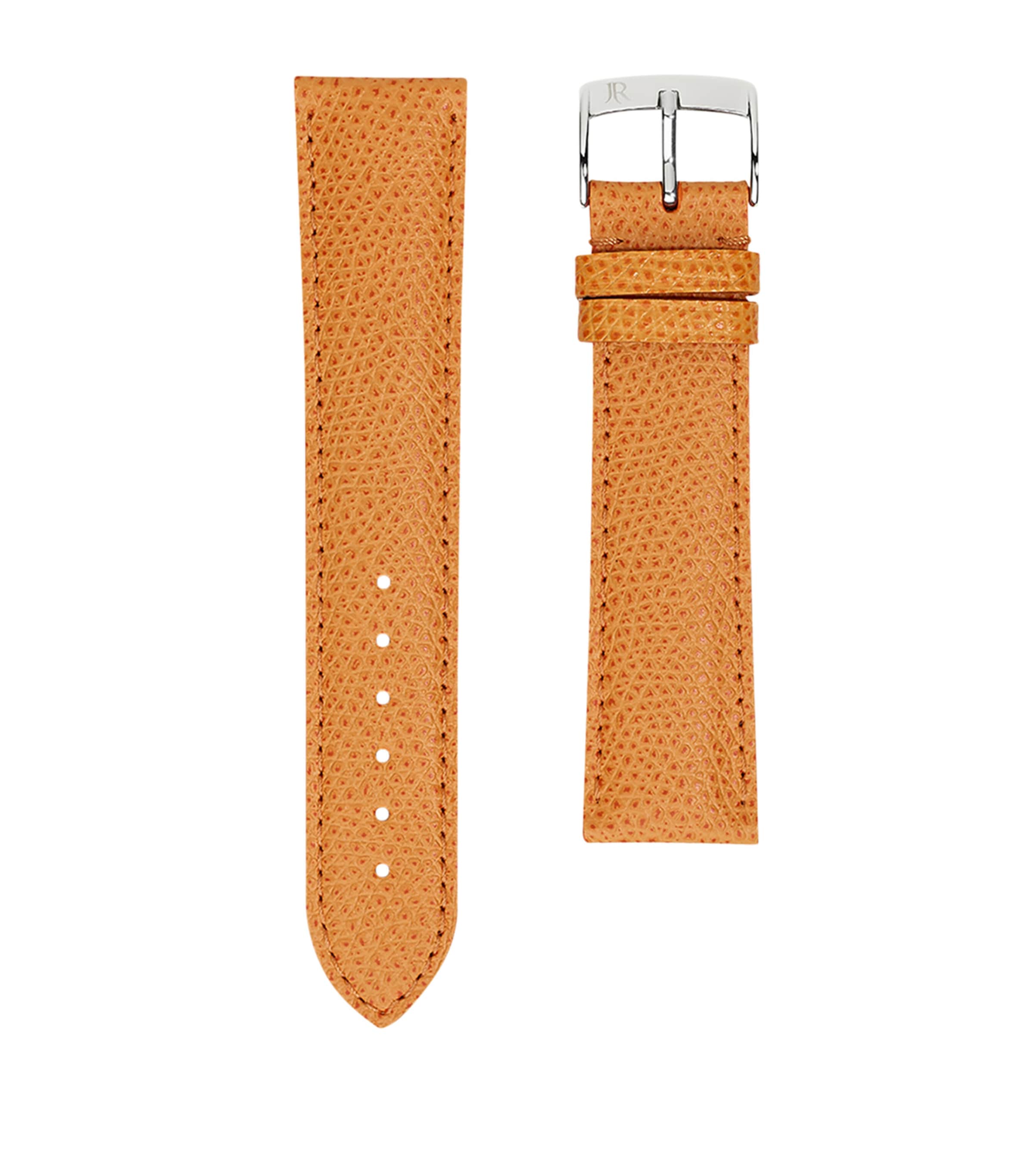 Jean Rousseau Leather Classic 3.5 Watch Strap (20mm) Orange Image 1