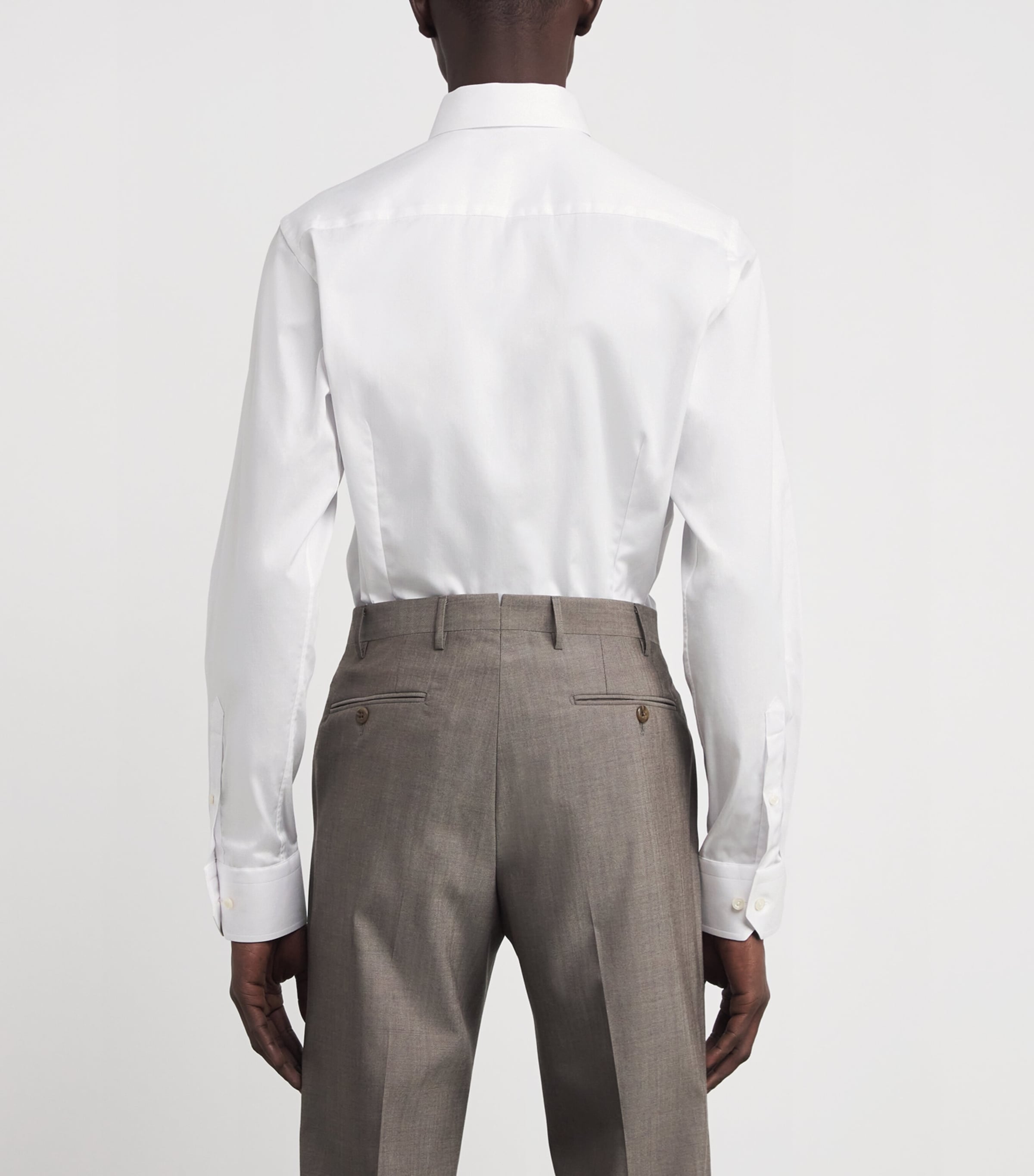 Contemporary Fit Shirt WHITE Image 4