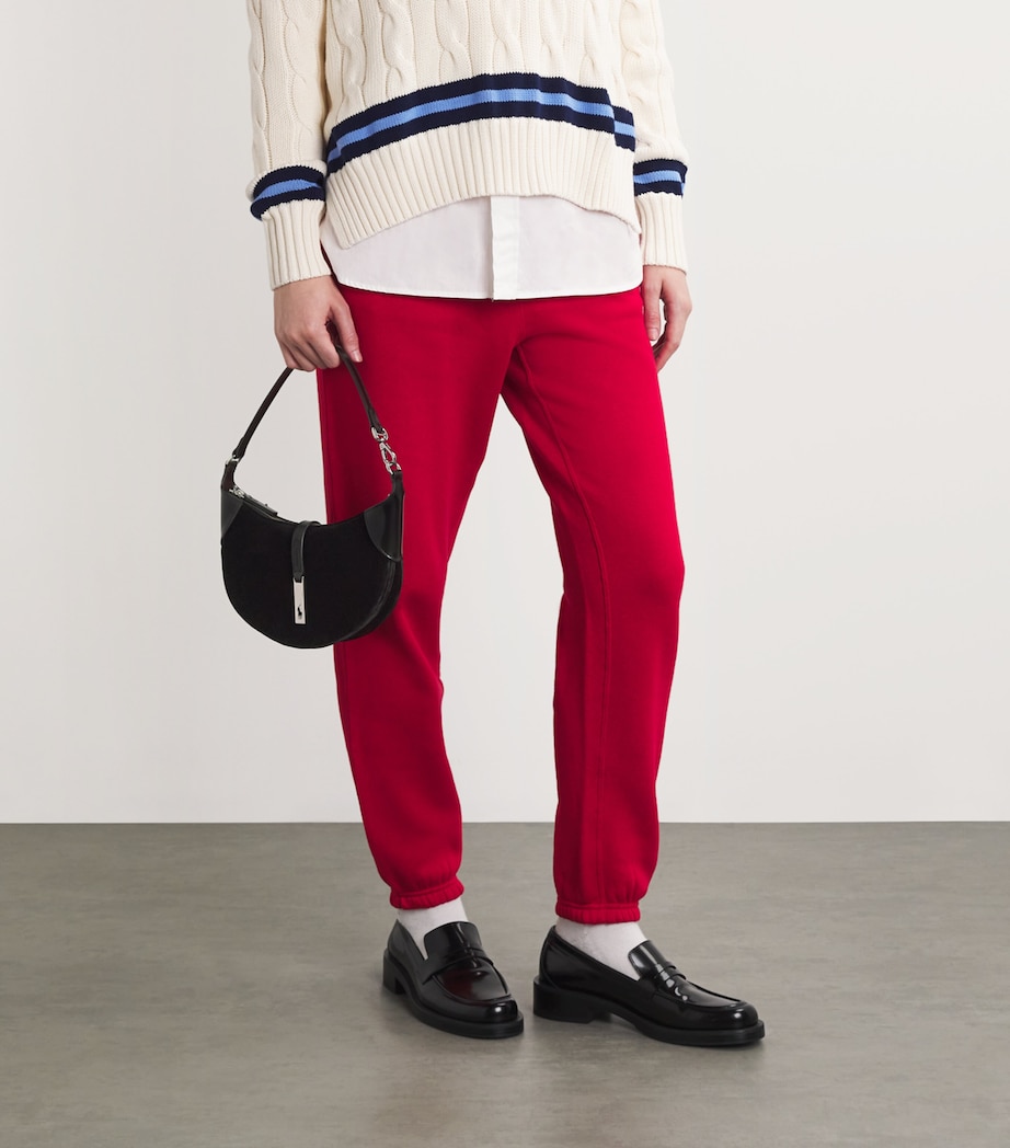 Mini Suede Polo ID Shoulder Bag BLACK Image 5