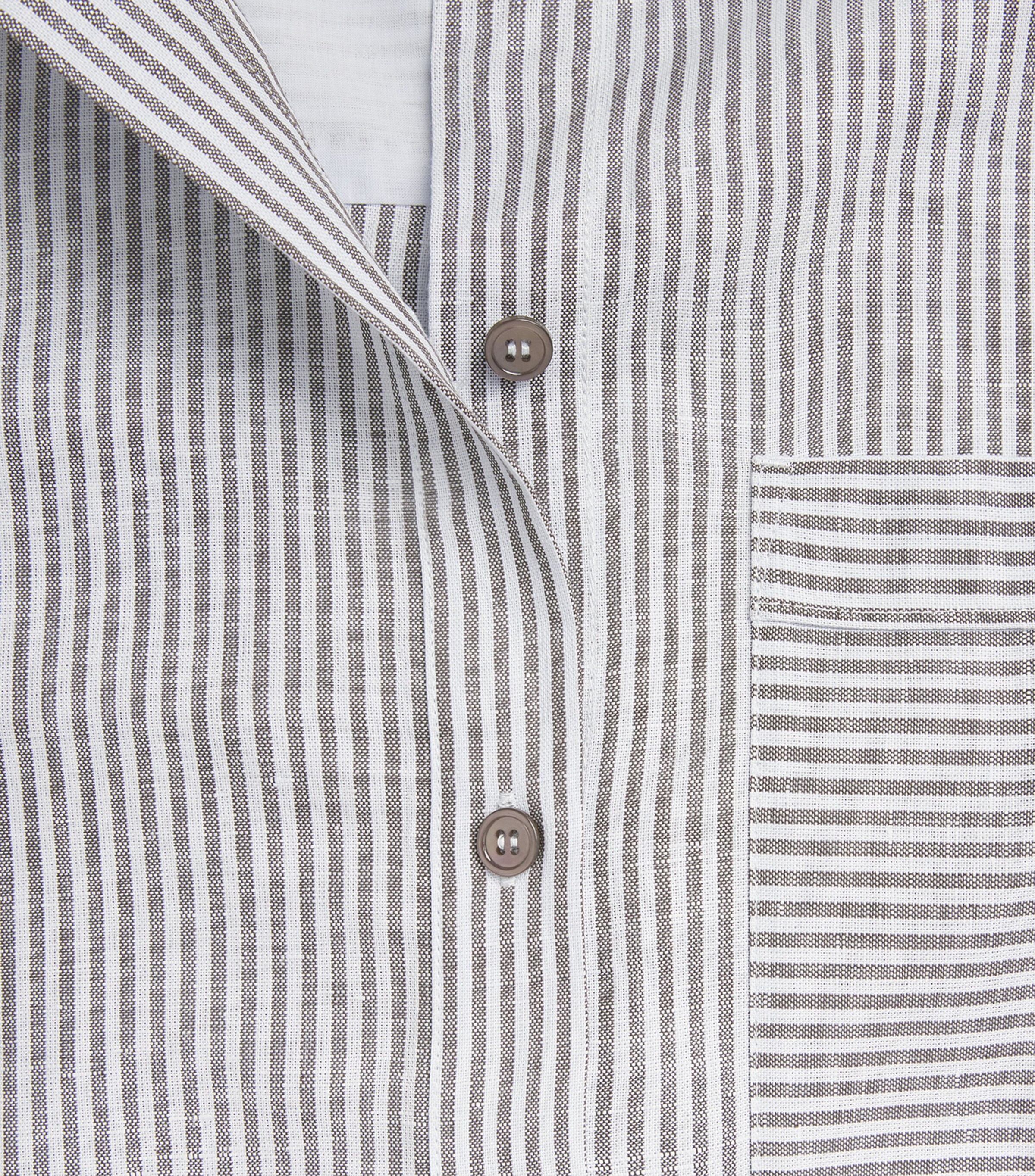 MM Womens Striped Shirt Sky Blue Image 6