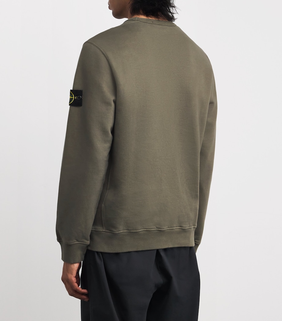 Cotton Compass Logo Sweatshirt V0054 Image 4