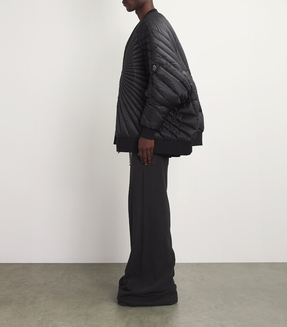 x Moncler Wide-Leg Bella Sweatpants 999/BLACK Image 6