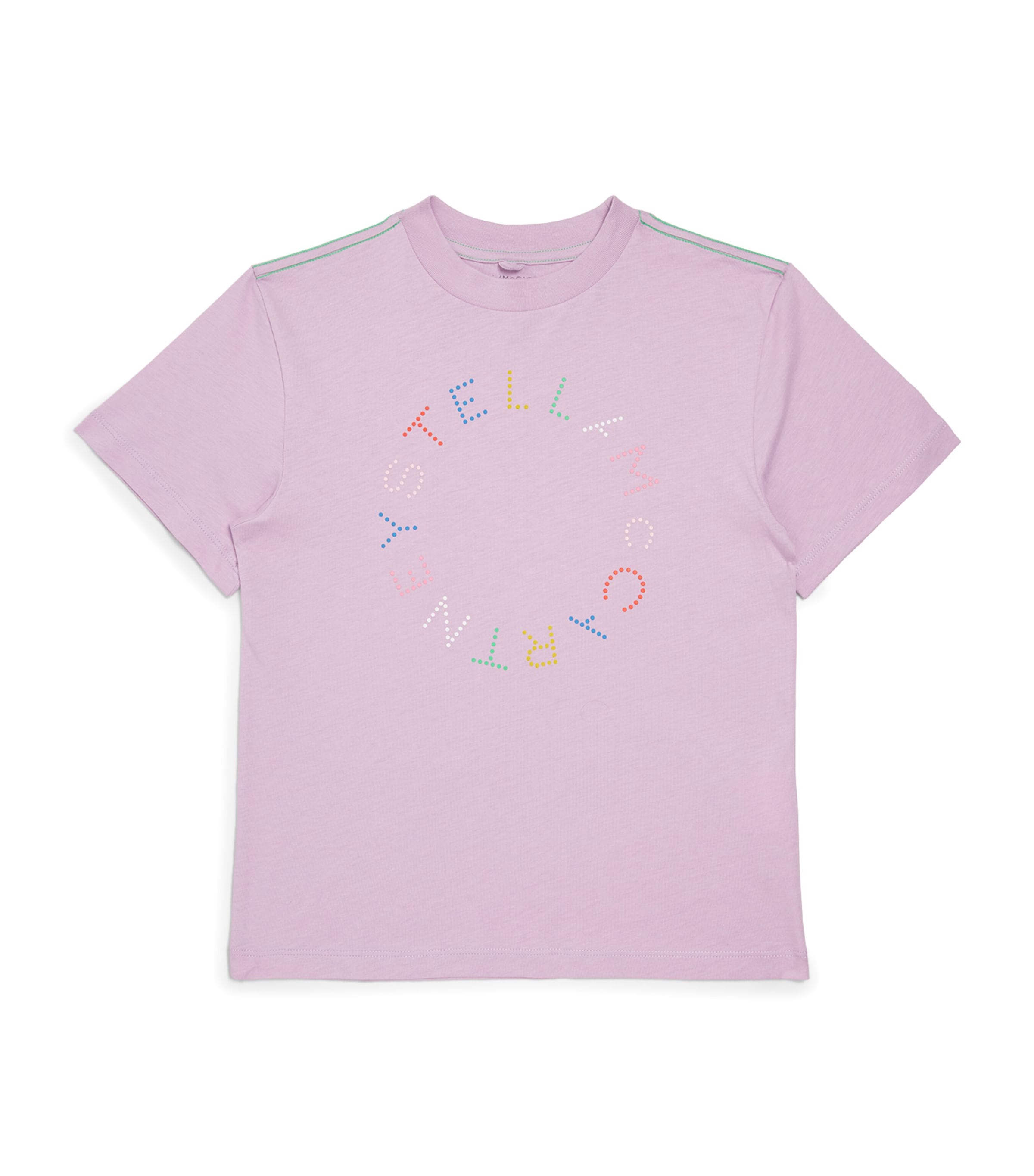 STELLA MCCARTNEY COTTON LOGO T-SHIRT 