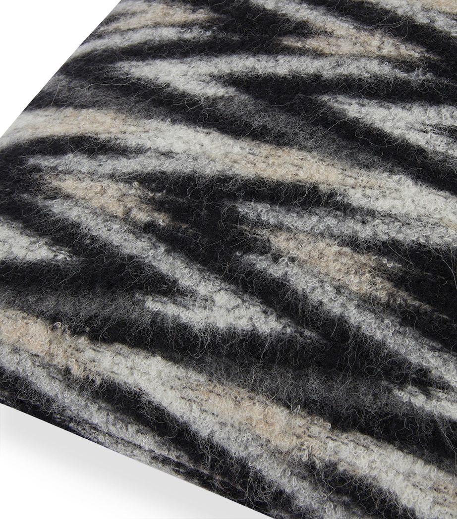 Beaver Cushion (40cm x 40cm) 160 - BLACK MULTI Image 2