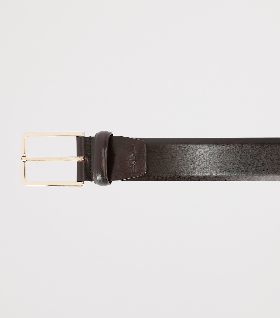 Leather Belt BROWN Image 2