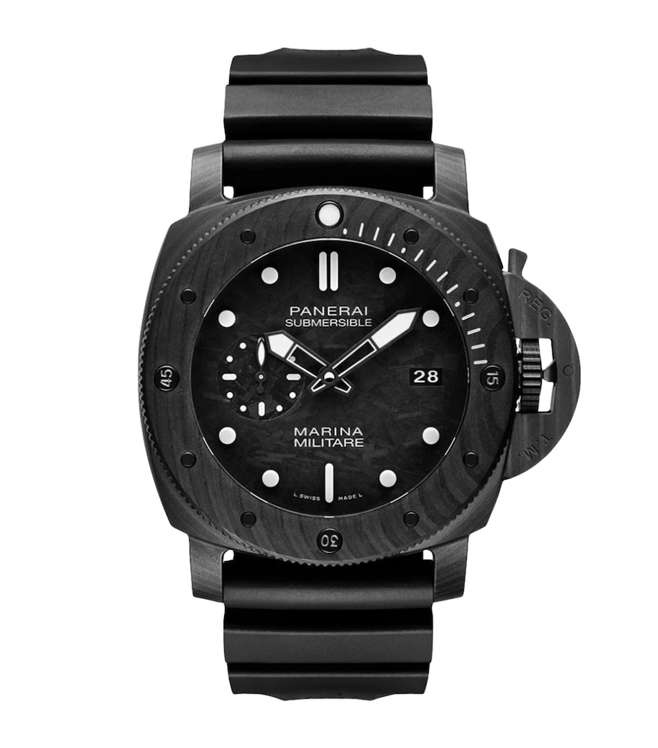 Carbotech Submersible Marina Militare Watch 47mm BLACK Image 1