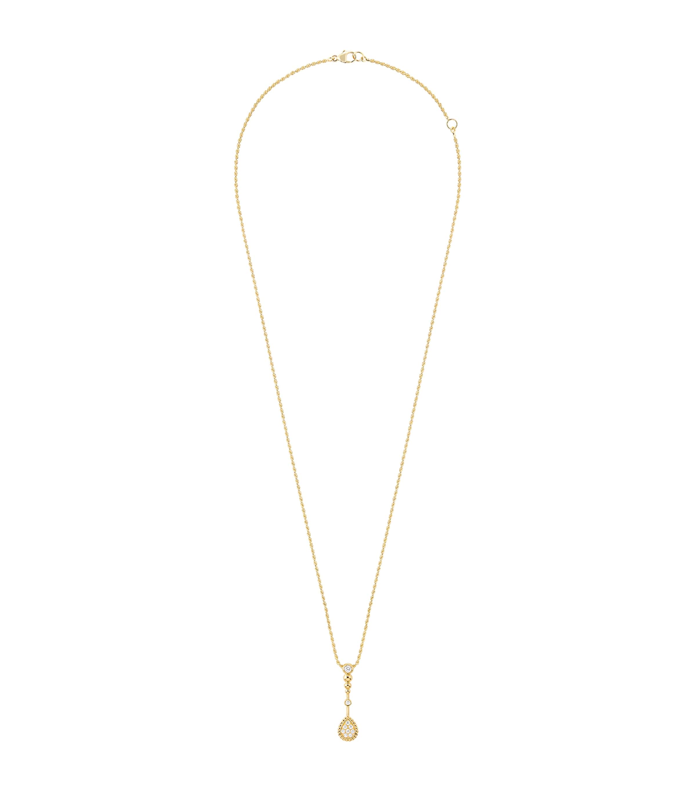 Yellow Gold and Diamond Serpent Bohème Pendant Necklace YELLOW GOLD Image 2