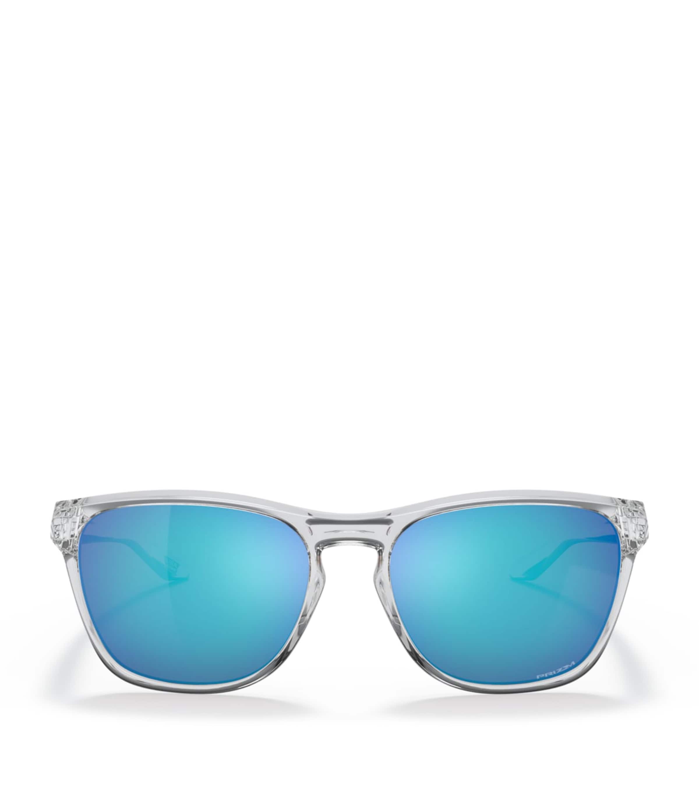 Oakley Manorburn Square Sunglasses Clear Image 1