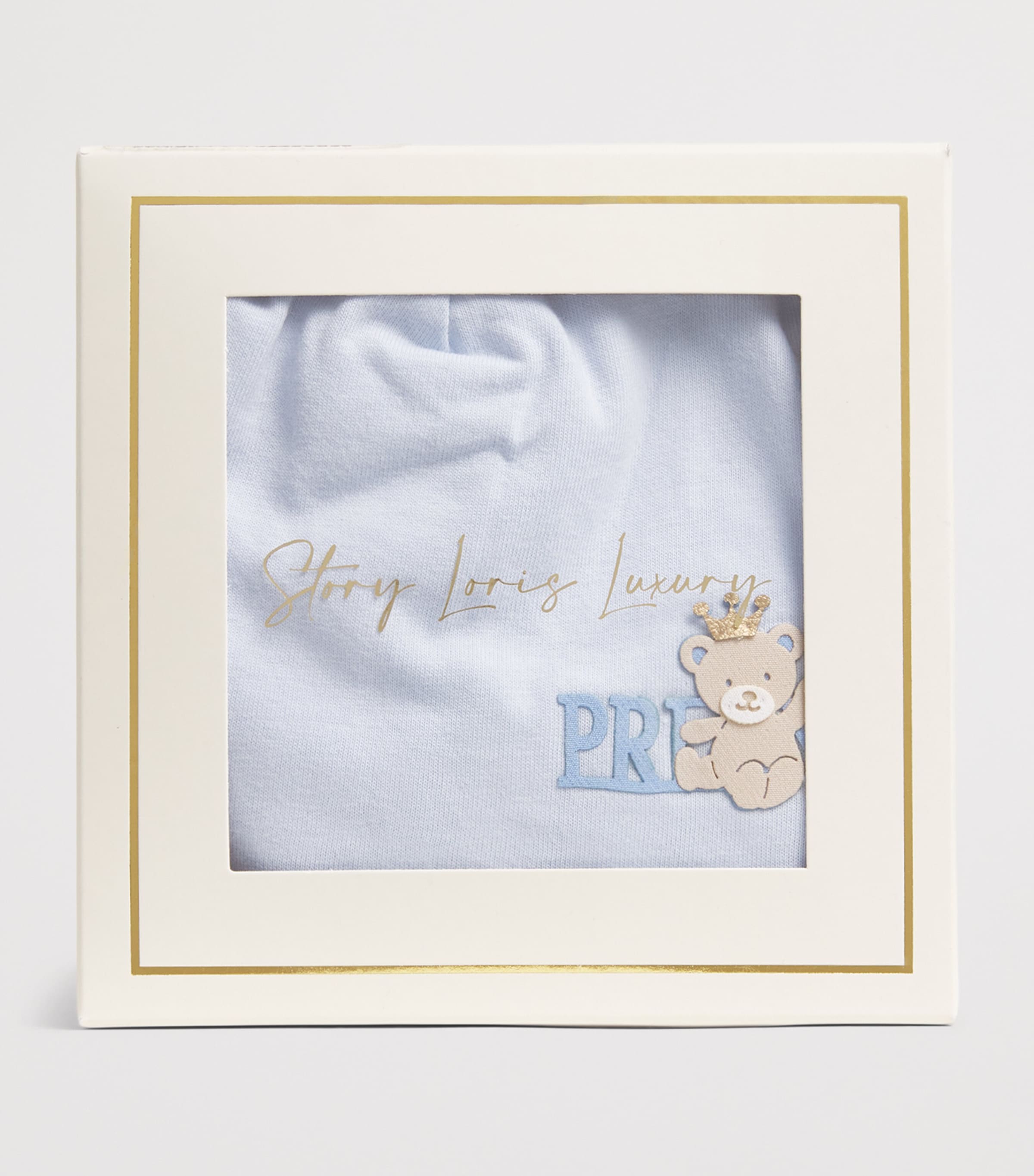 Story Loris Cotton Bear Beanie Blue Image 3