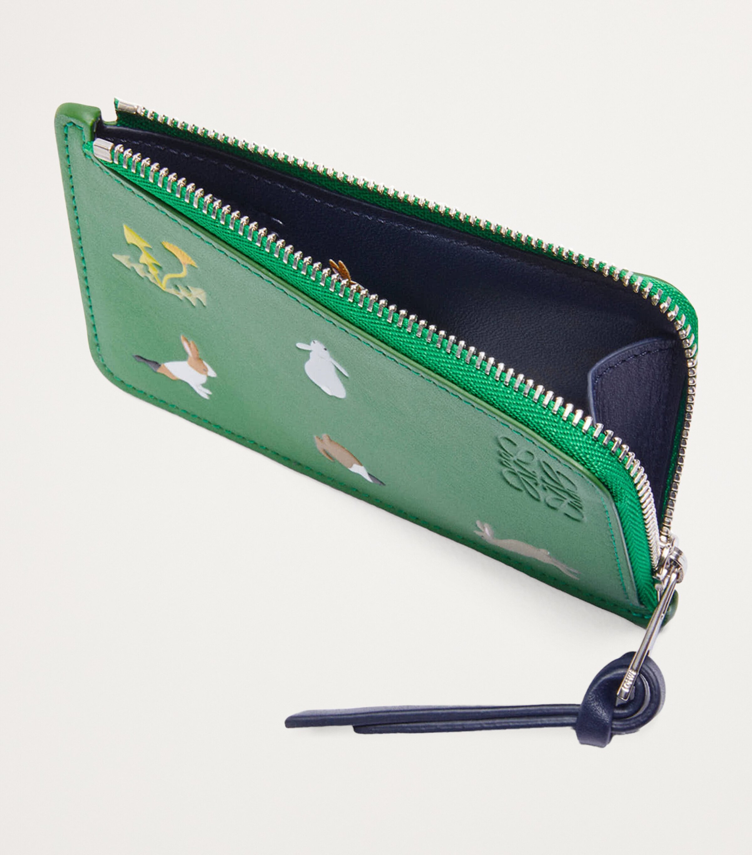 【LOEWE】x 藤田スナ バニーレザーカードホルダー LOEWE】x Suna Fujita レザー バニーコインカードホルダー