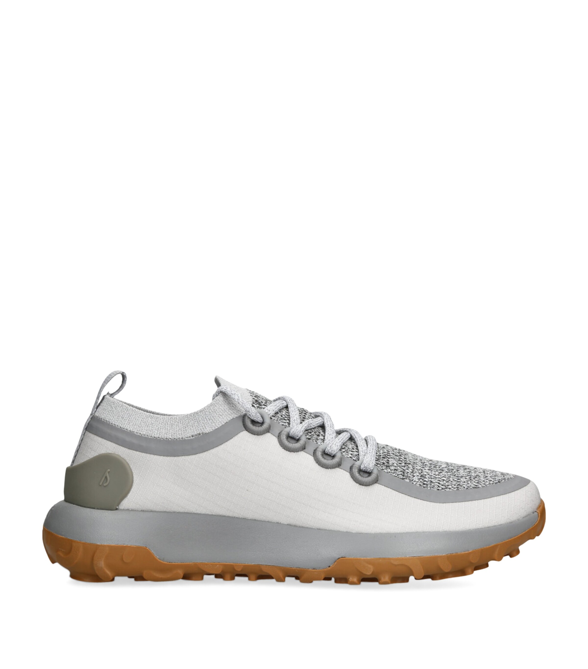 Allbirds Mens Water-Resistant Trail Runner Trainers Beige Comb Image 1