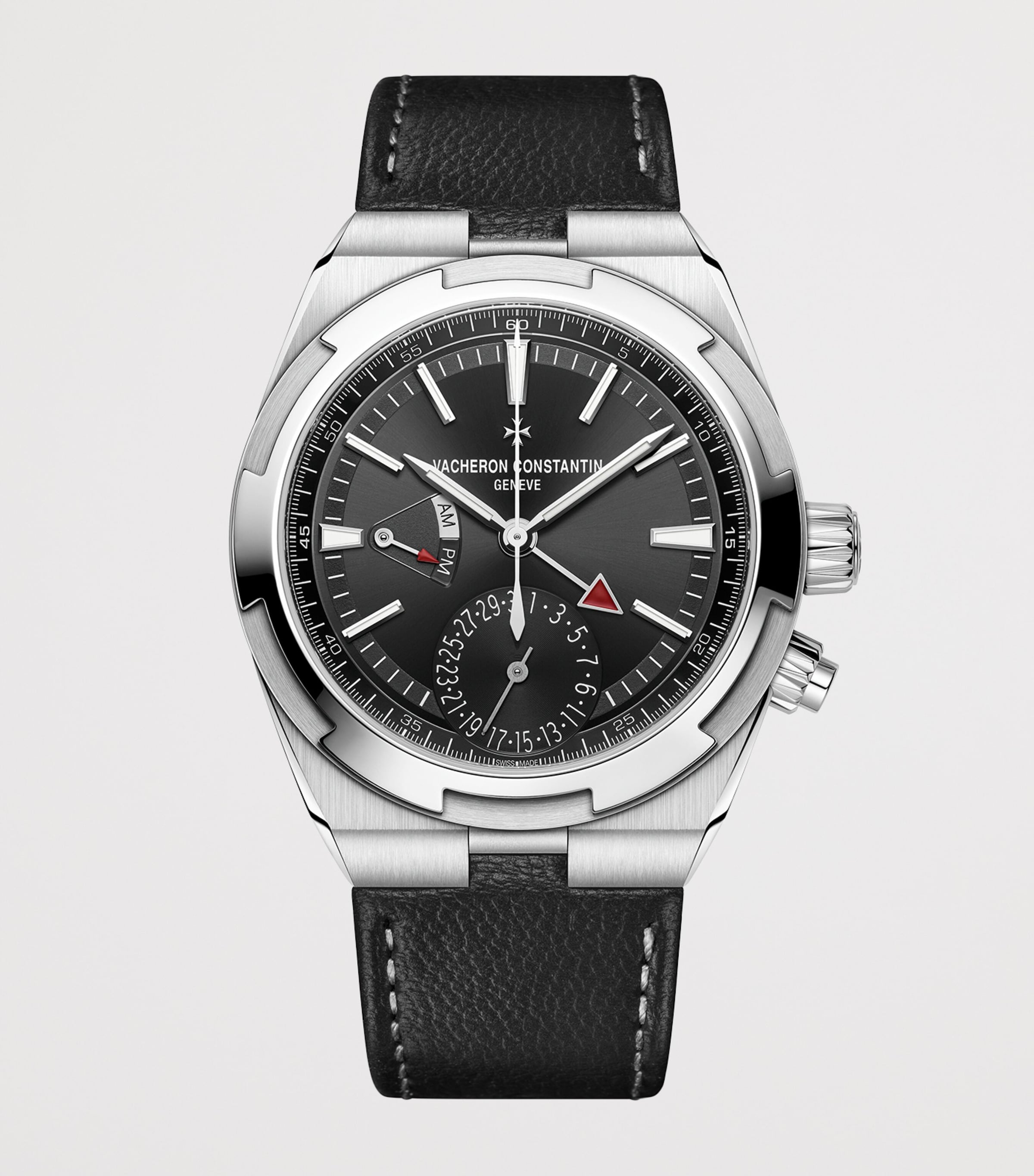 Vacheron Constantin Stainless Steel Overseas Dual Time Watch 41mm Stainless Steel Image 2