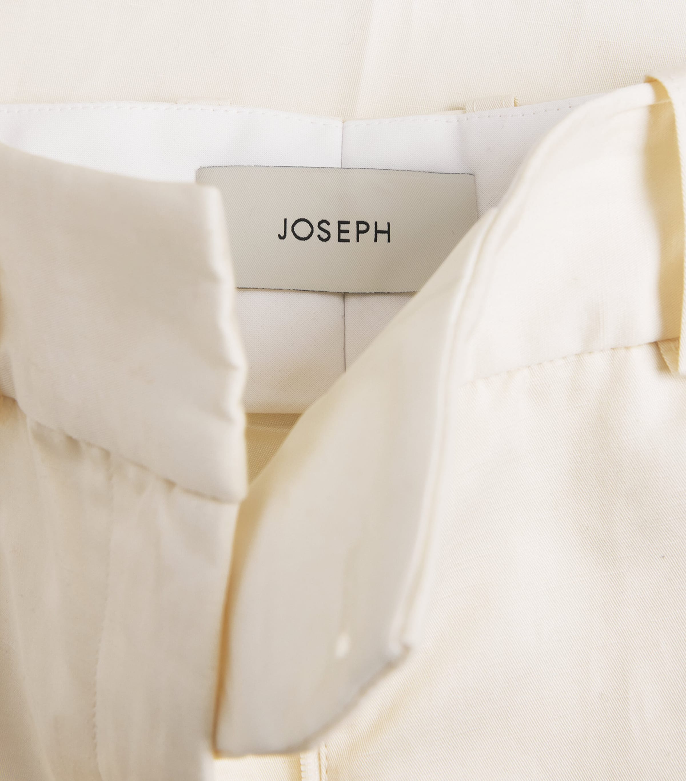 Joseph Womens Cotton-Linen Jnane Trousers Marble Image 6